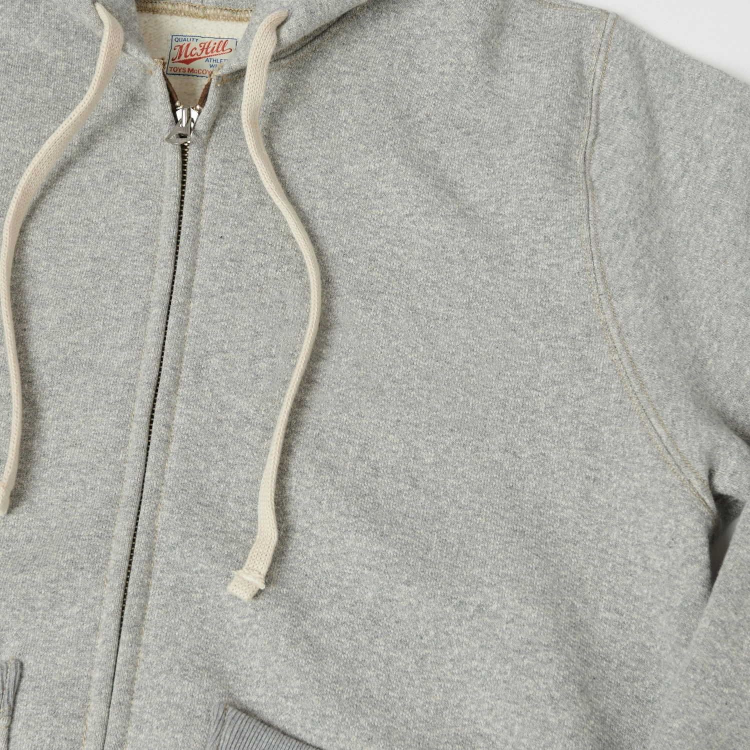 TOYS McCOY 'McHill' Zip Through Hoodie - Heather Grey Urban Relaxed