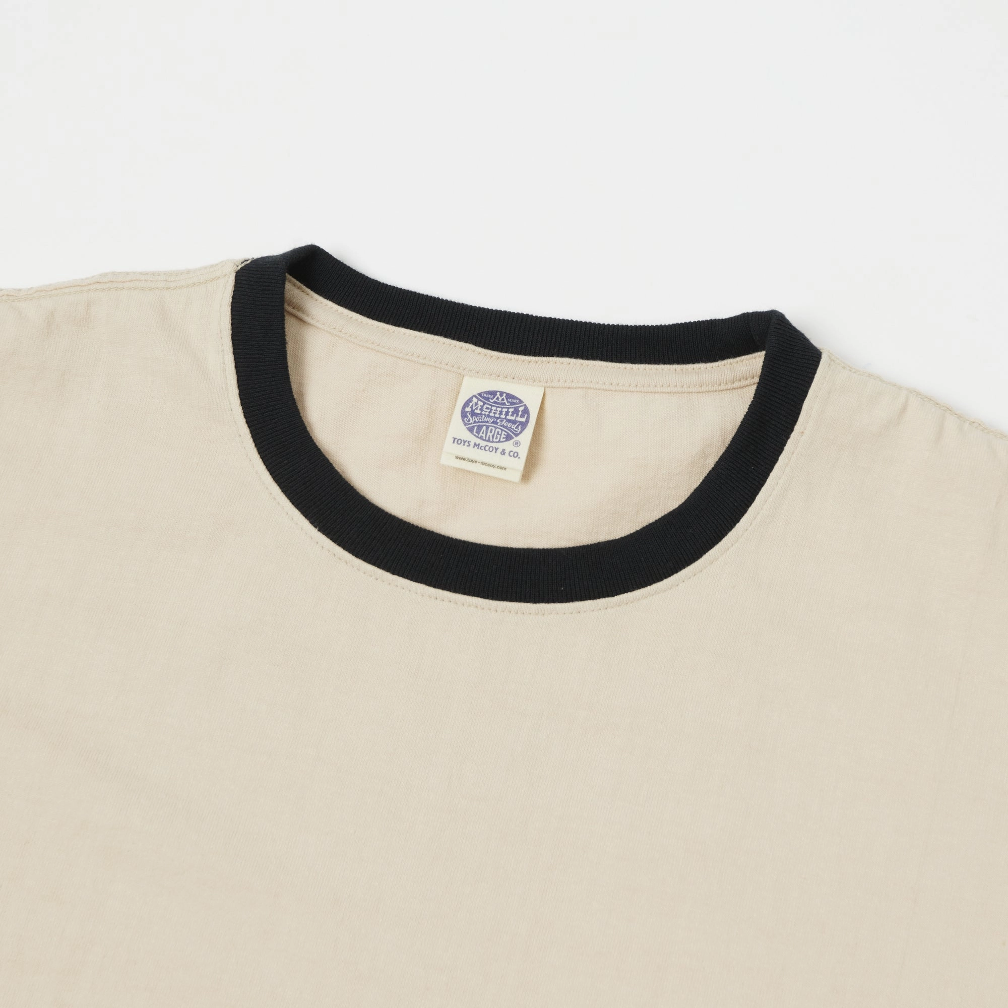 Comfortable Layers TOYS McCOY Johnny Ringer T-Shirt - Beige