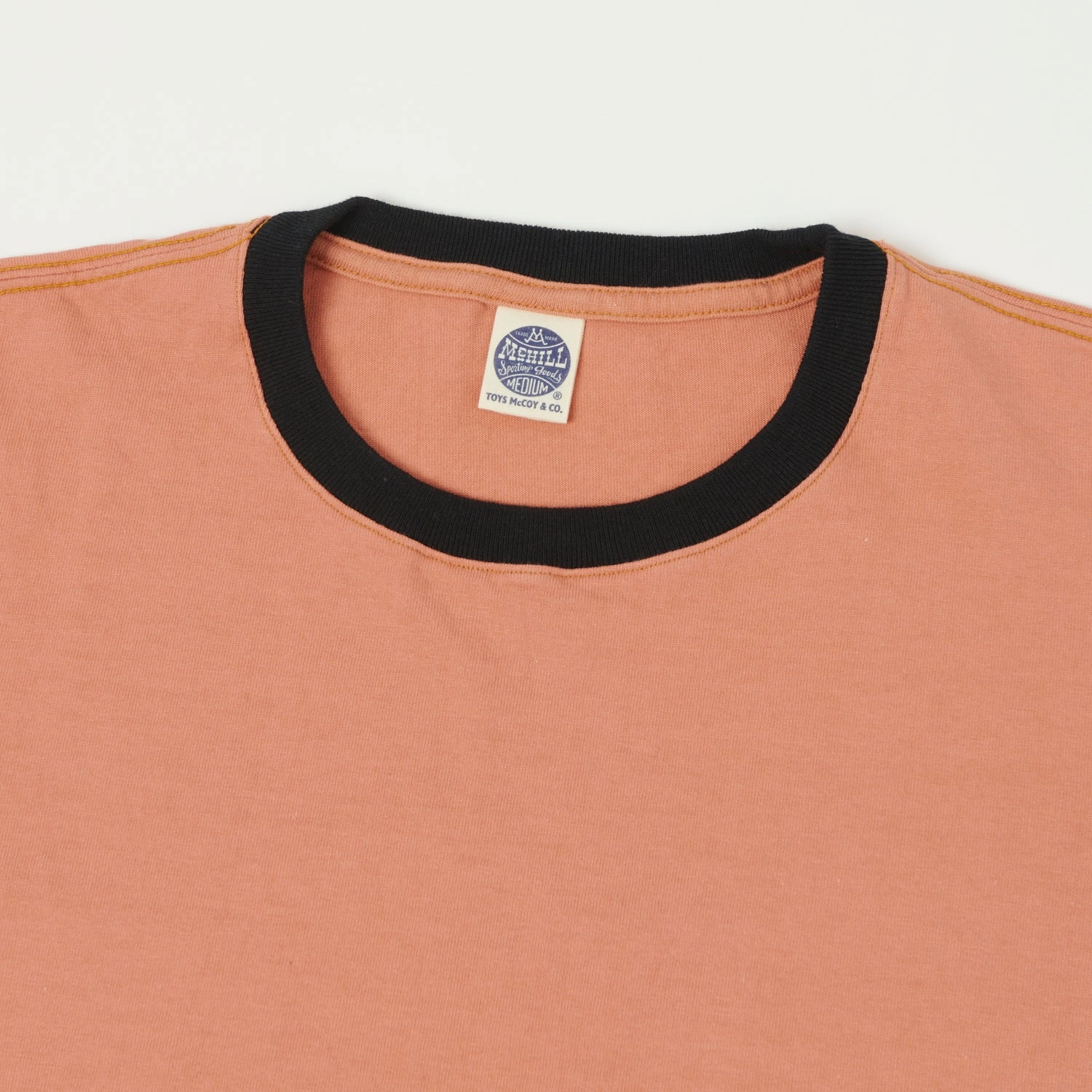 TOYS McCOY Johnny Ringer T-Shirt - Carrot/Black Sporty and Stylish Cozy Apparel