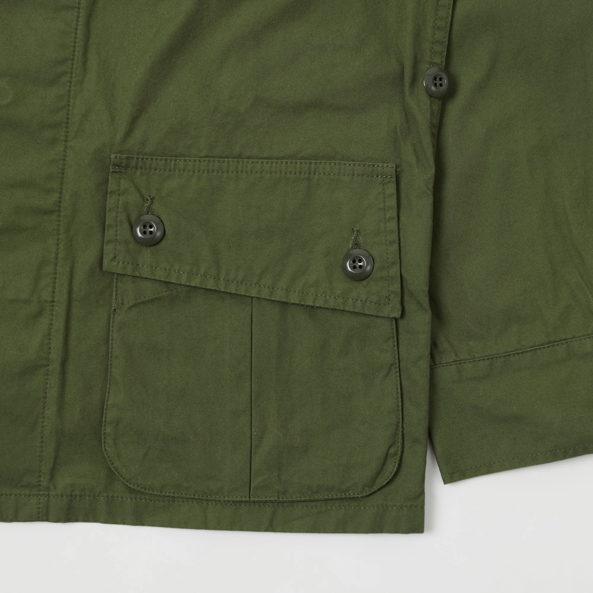 TOYS McCOY Jungle Fatigue Tropical Jacket - Olive Three Layer Laminate