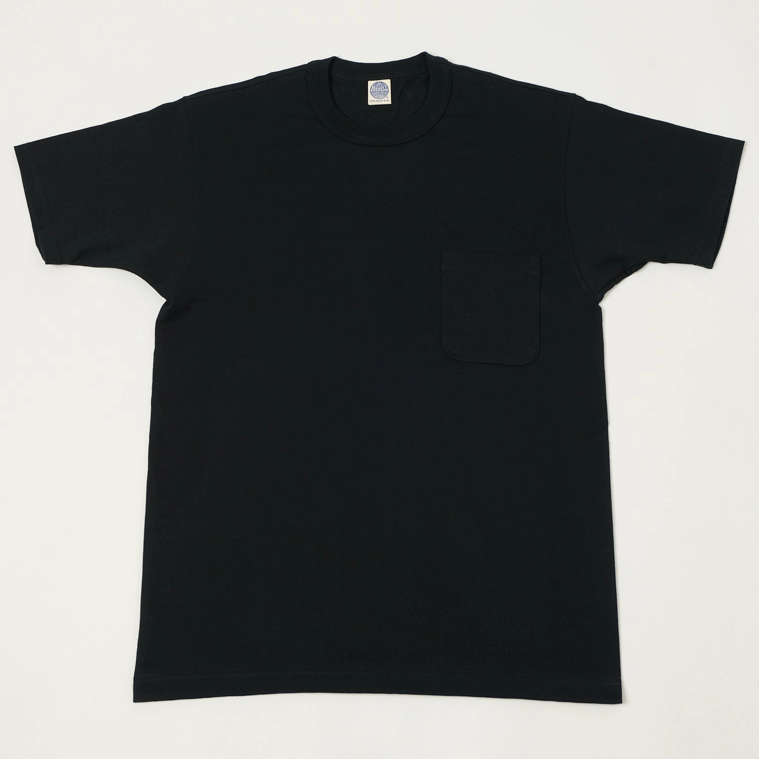 TOYS McCOY Pocket T-Shirt - Black City Smart Look Men's