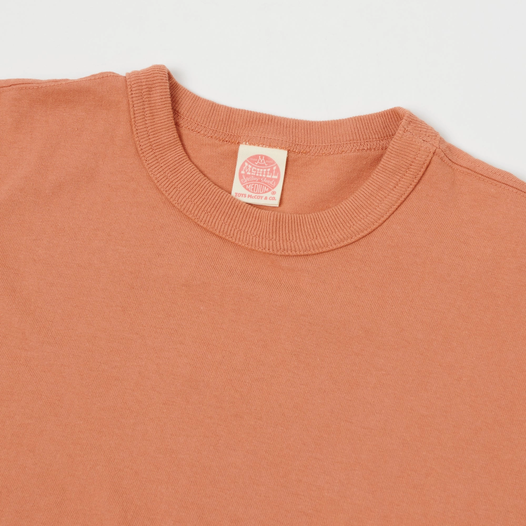 TOYS McCOY Pocket T-Shirt - Carrot Versatile Wardrobe Piece V-Neck