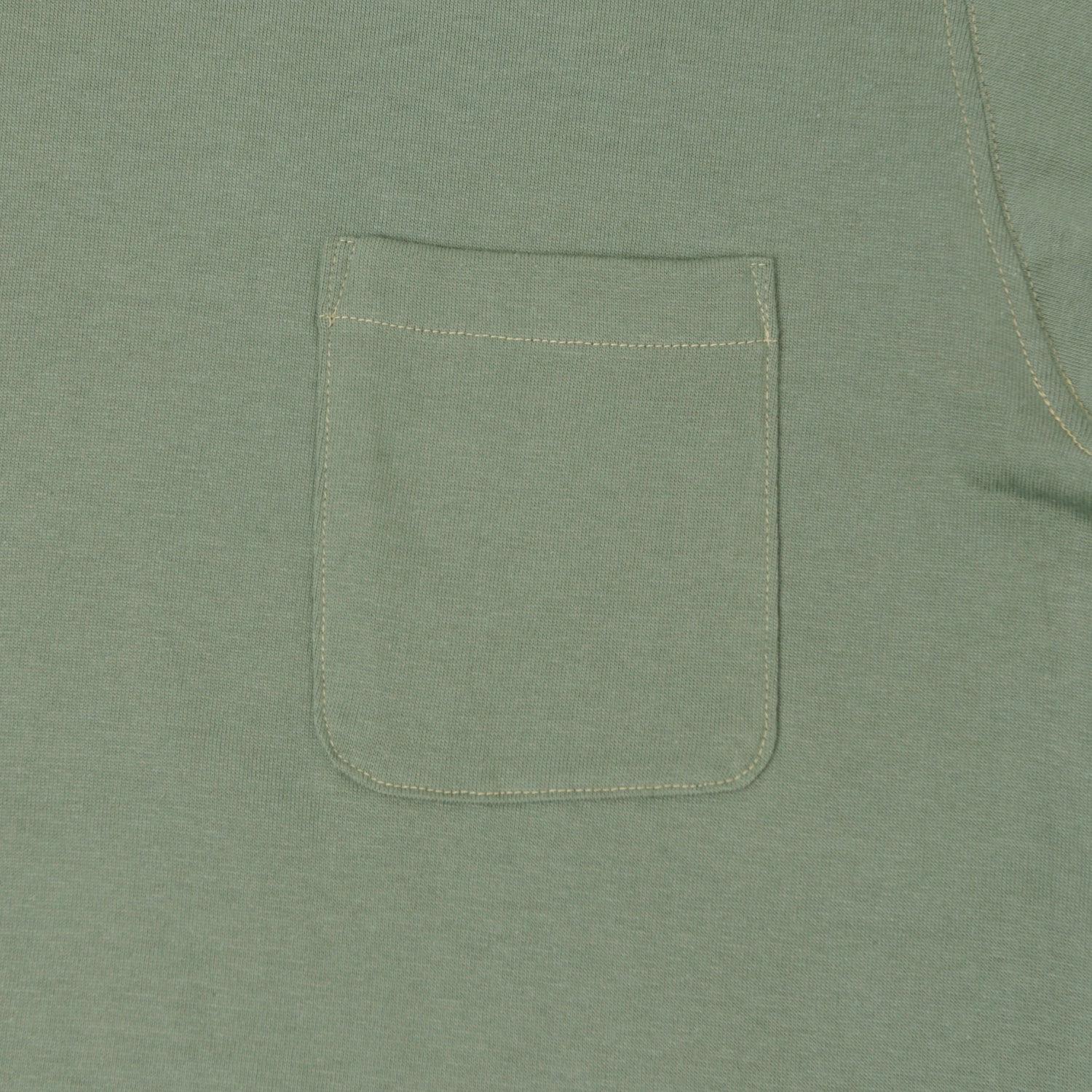 TOYS McCOY Pocket T-Shirt - Green BreathableMeshLining