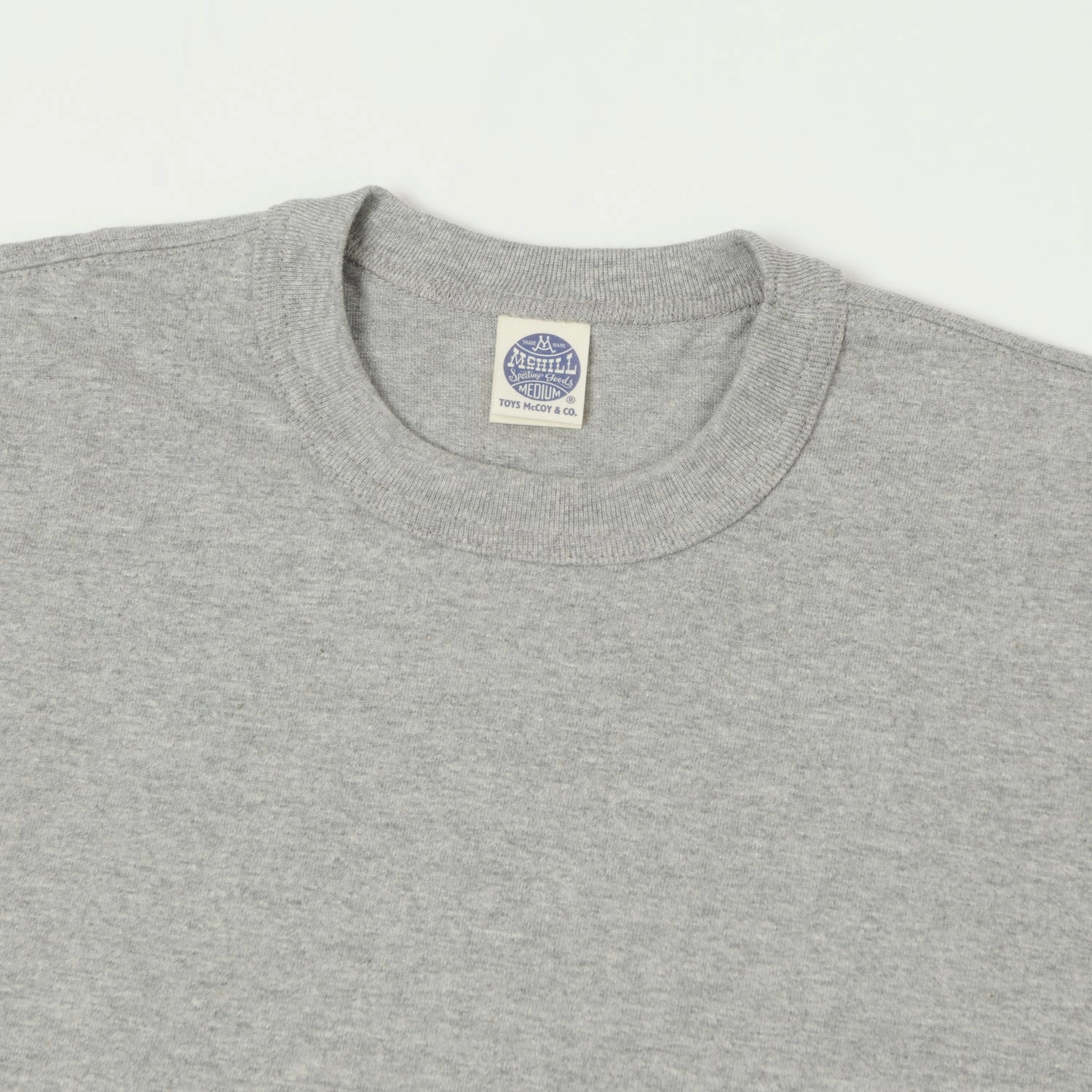 casual outing Foam Print Detail TOYS McCOY Pocket T-Shirt - Heather Grey