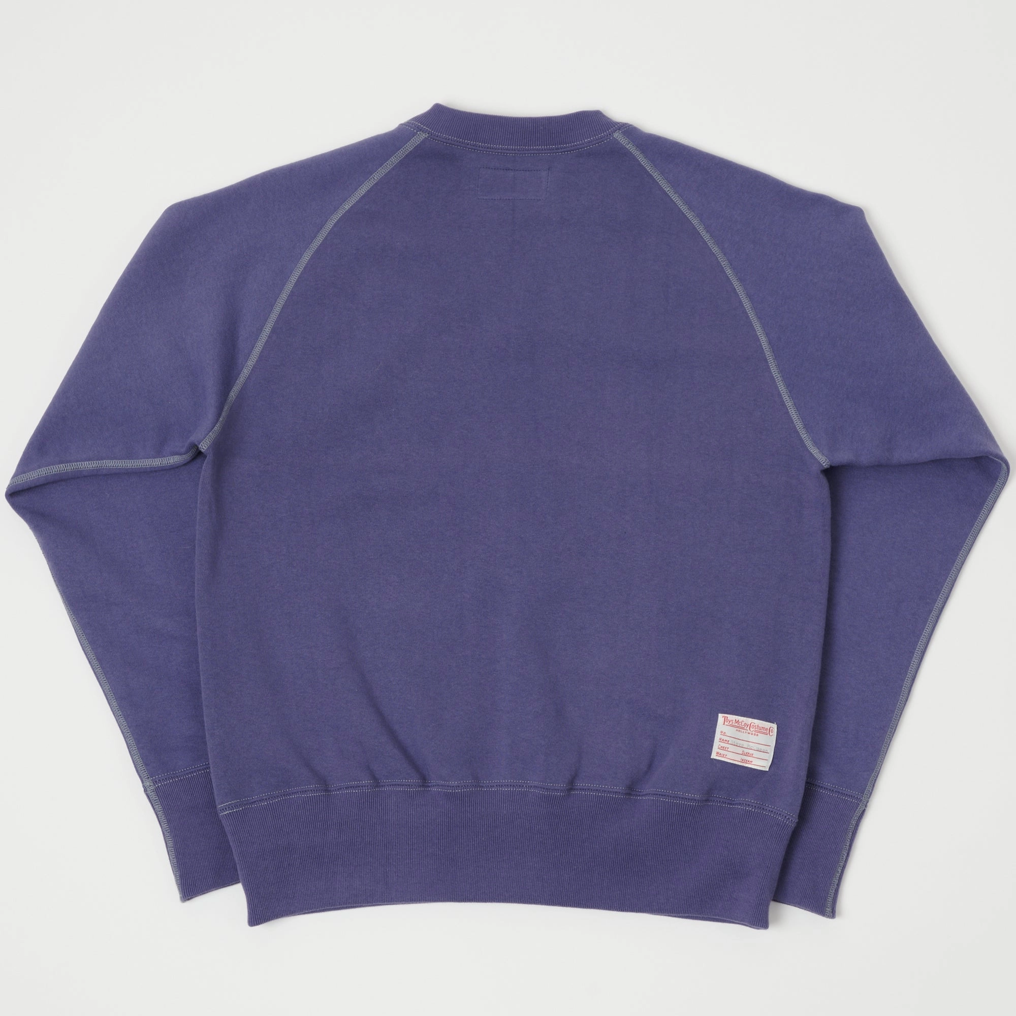 Seasonal Fashion Timeless Style TOYS McCOY Steve McQueen Sweatshirt - Faded Blue