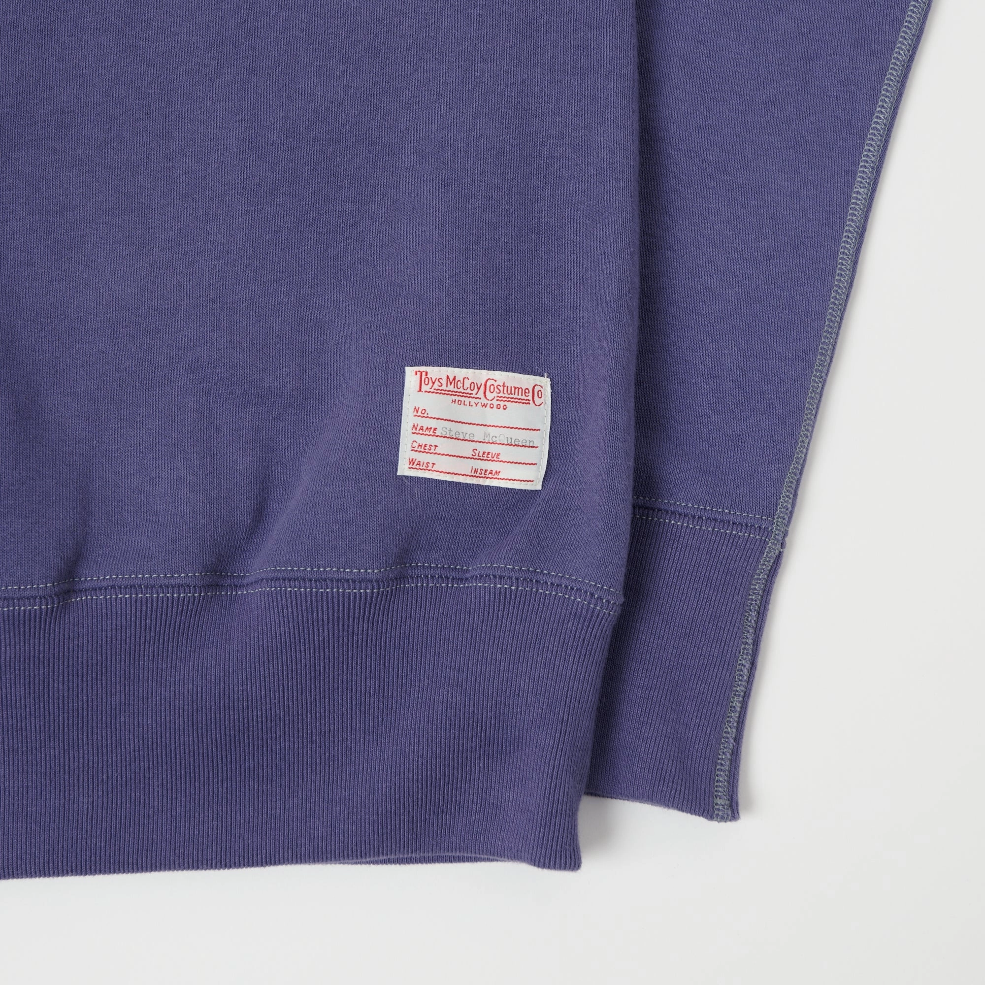 Everyday Comfort TOYS McCOY Steve McQueen Sweatshirt - Faded Blue