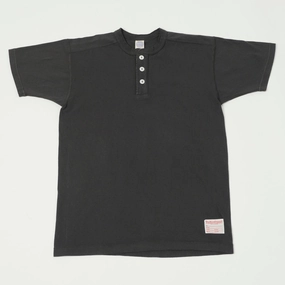 Comfy Look Comfy Stretch Wear TOYS McCOY Union Henley - Black