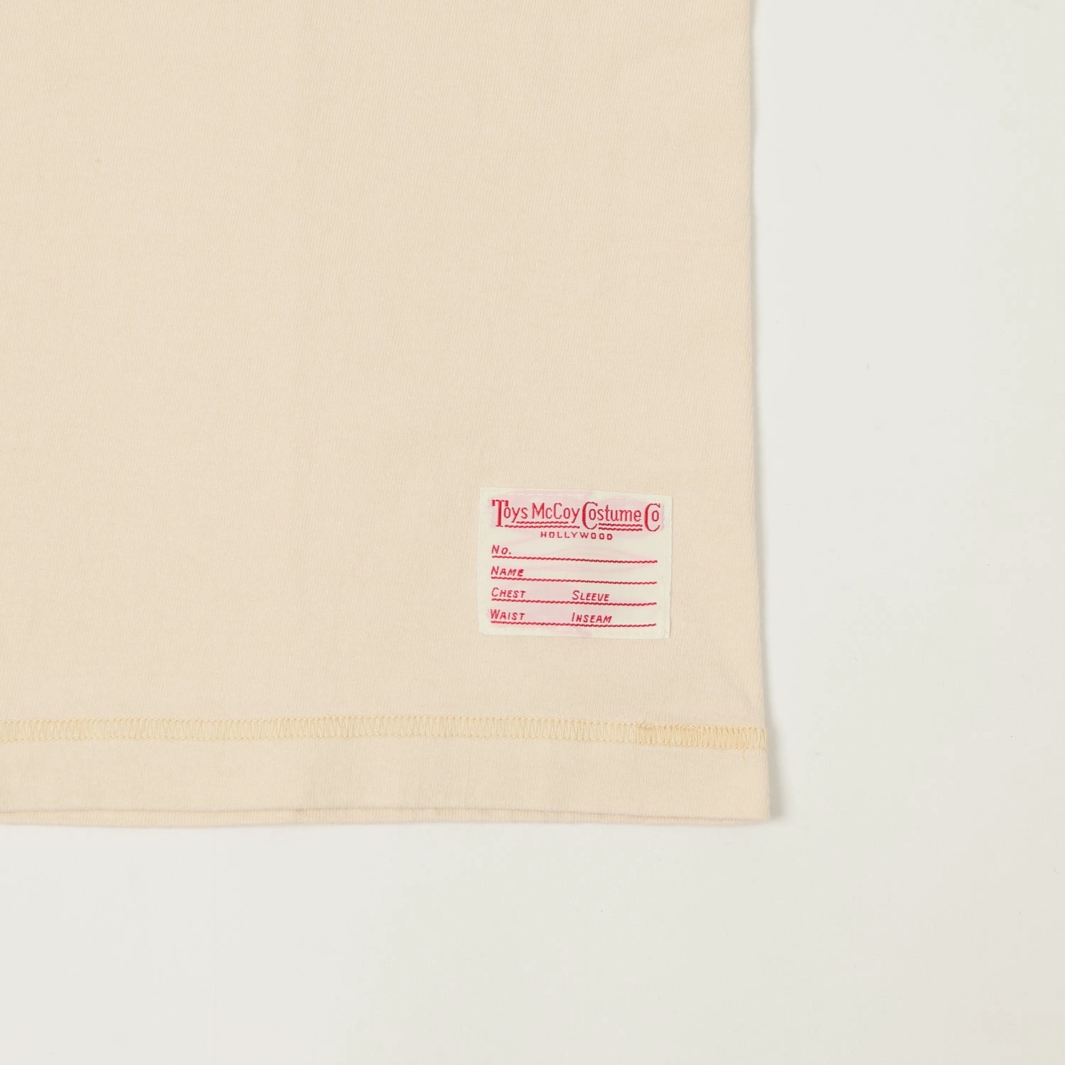 Holiday Comfort Style Light Casual Wear TOYS McCOY Union Henley T-Shirt - Natural