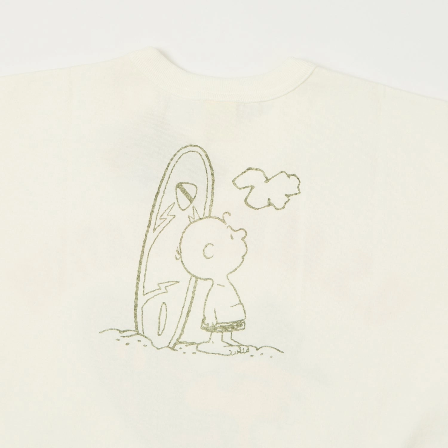 SeamlessConstruction Versatile Performance TOYS McCOY Woodstock 'U.S.Army Aviation' T-Shirt - Off White