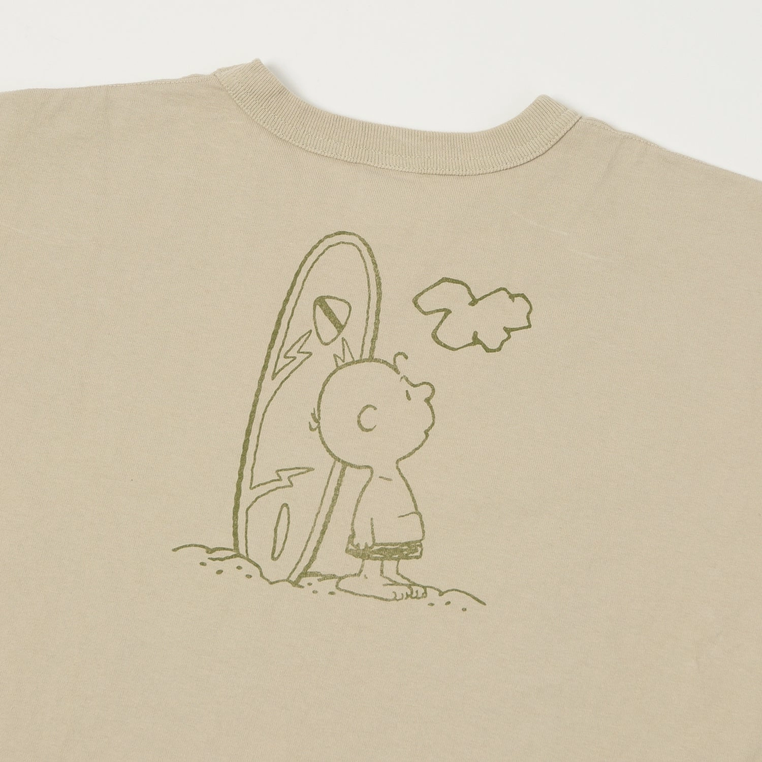 TOYS McCOY Woodstock 'U.S. Army Aviation' T-Shirt - Sand loose but not baggy Chill Design