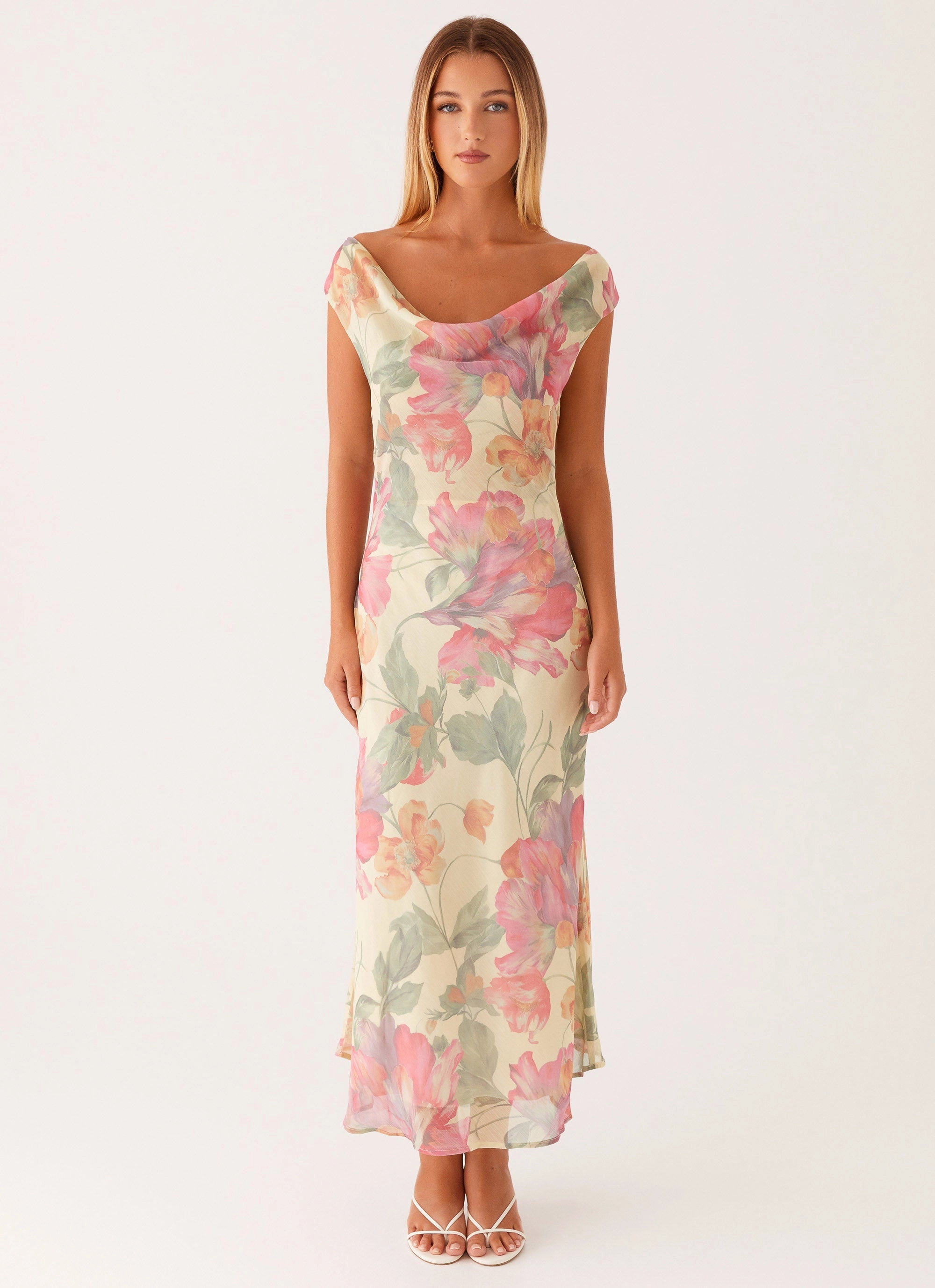 All Inclusive Role Model Maxi Dress - Yellow Peony