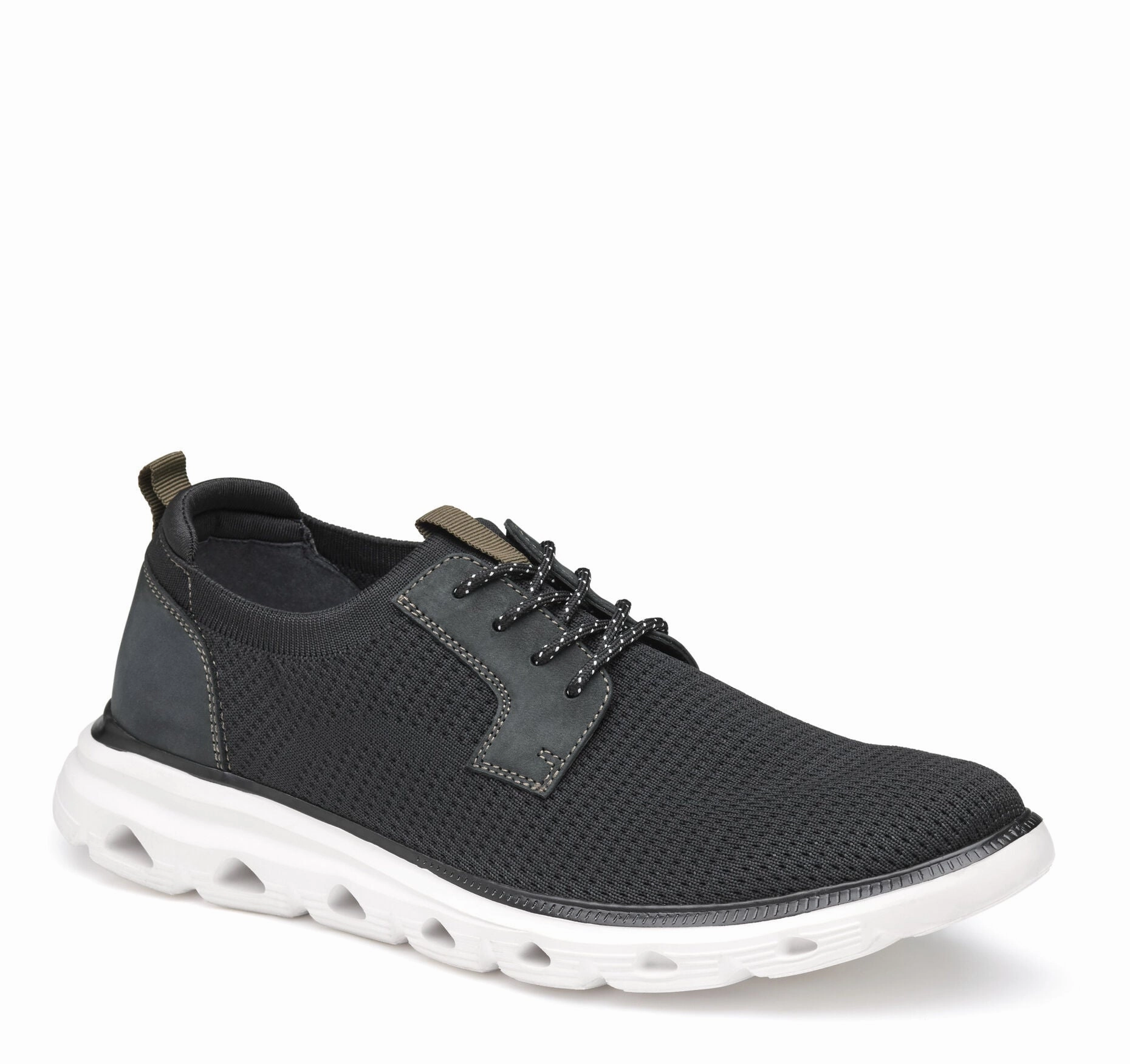 Glossy Layer Dress Code Fit Johnston & Murphy Men's Jenkins Knit Plain Toe Casual Shoe