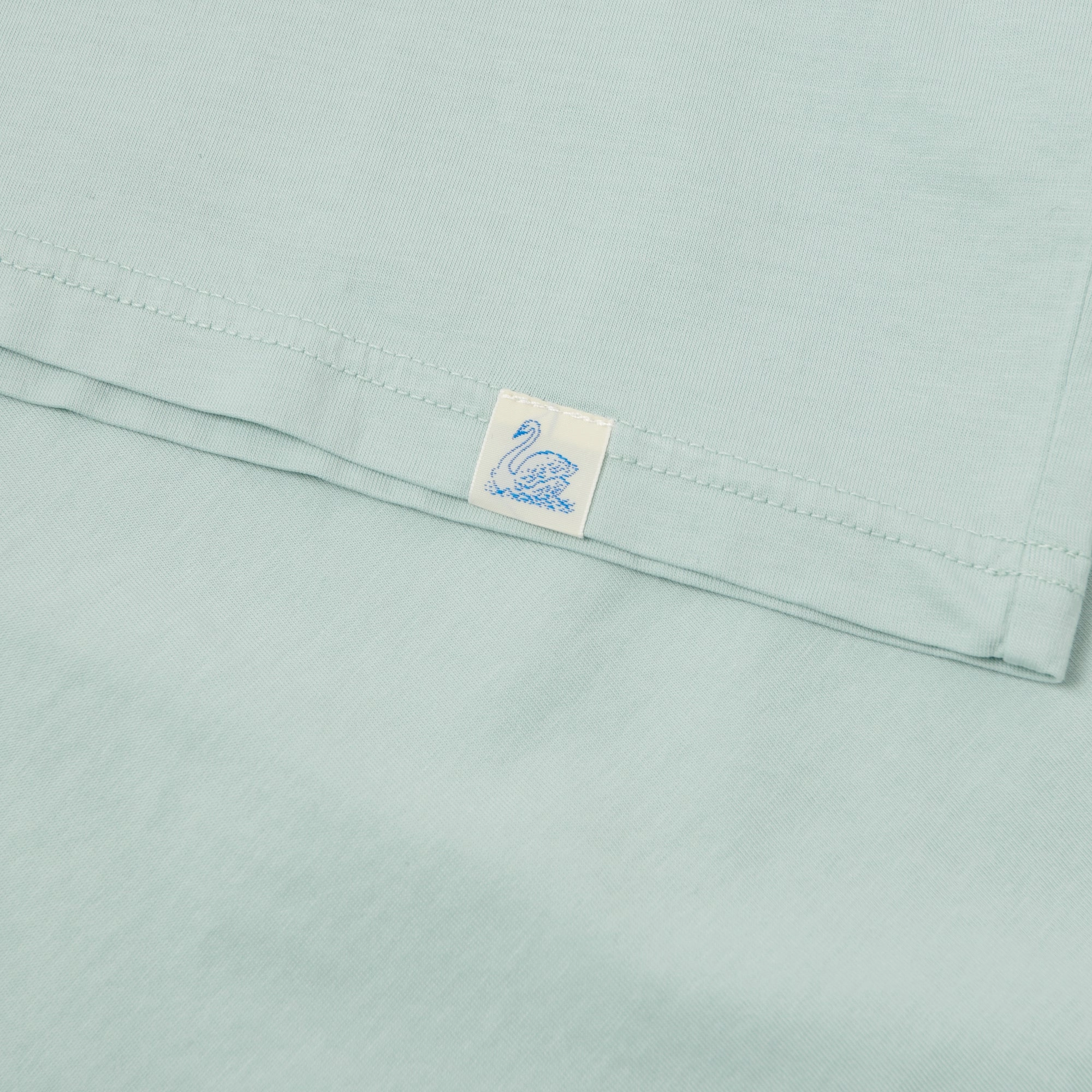 Merz b. Schwanen 'Good Basics' Vintage Wash T-Shirt - Ice Top Rated