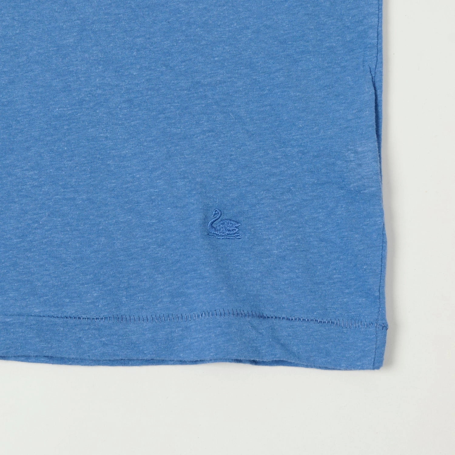 Merz b. Schwanen 'Good Basics' Plant Based Unisex T-Shirt - Faded Blue Seasonal Trend