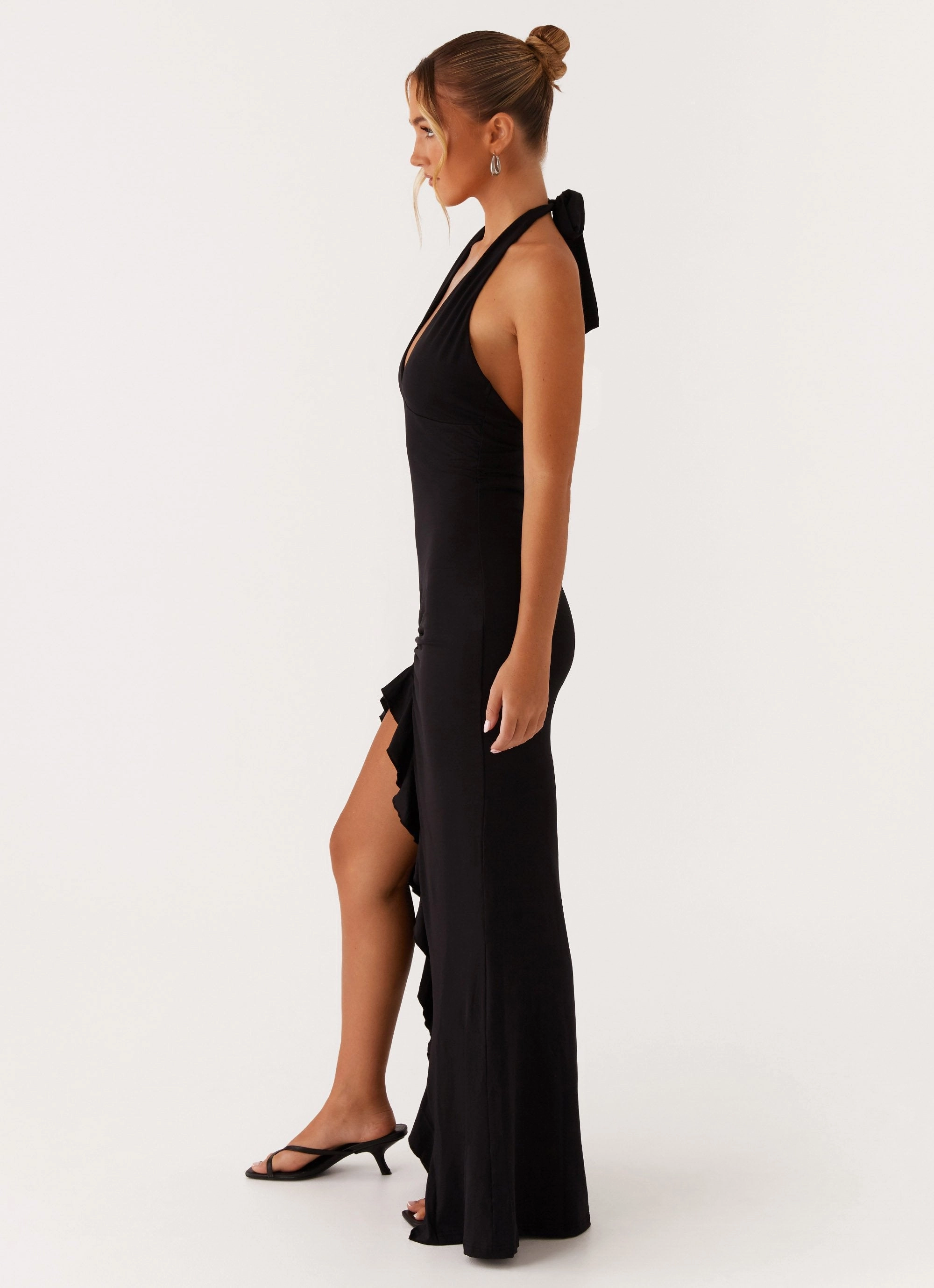 Timeless Shape Charmed By You Maxi Dress - Black