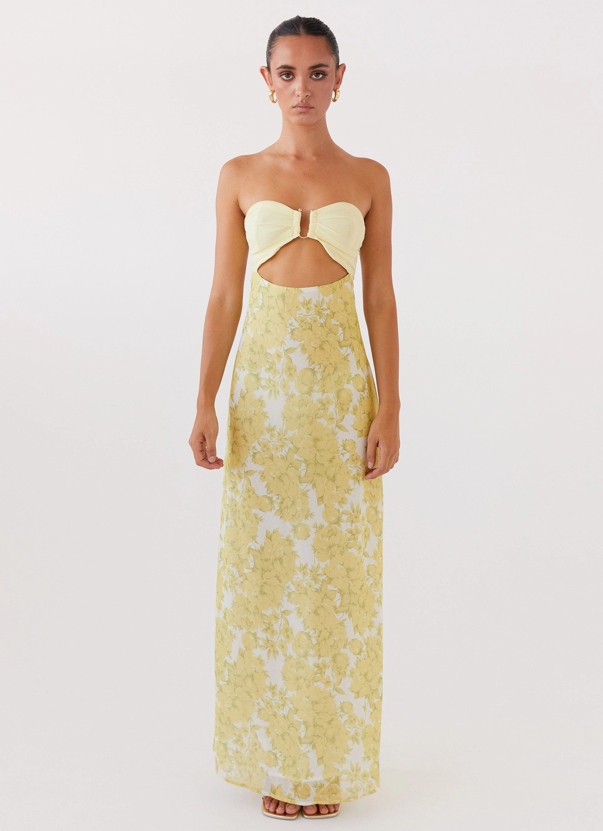 Tropicana Maxi Dress - Daffodil Cozy Energy