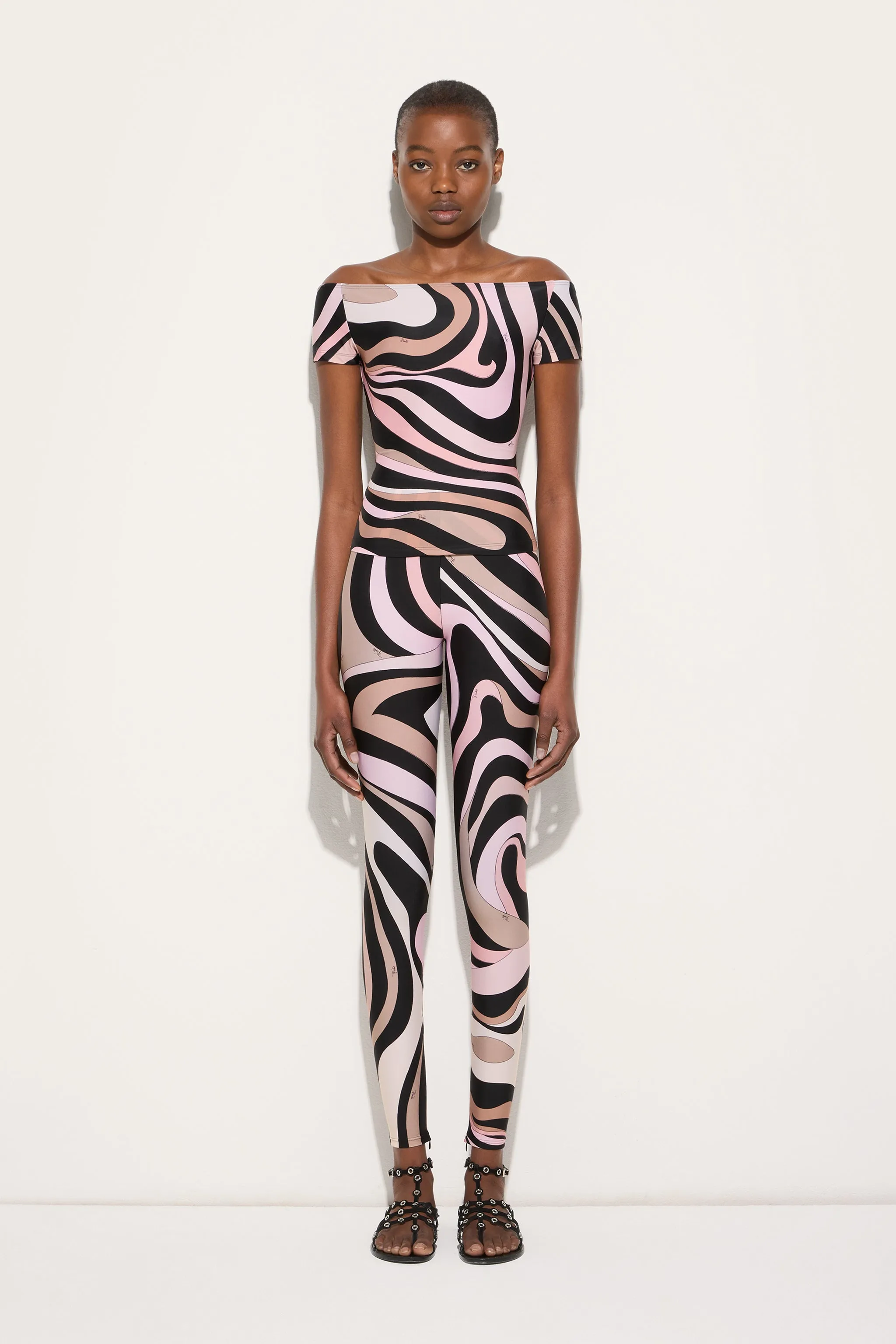 Marmo Print Top Sustainable Choice