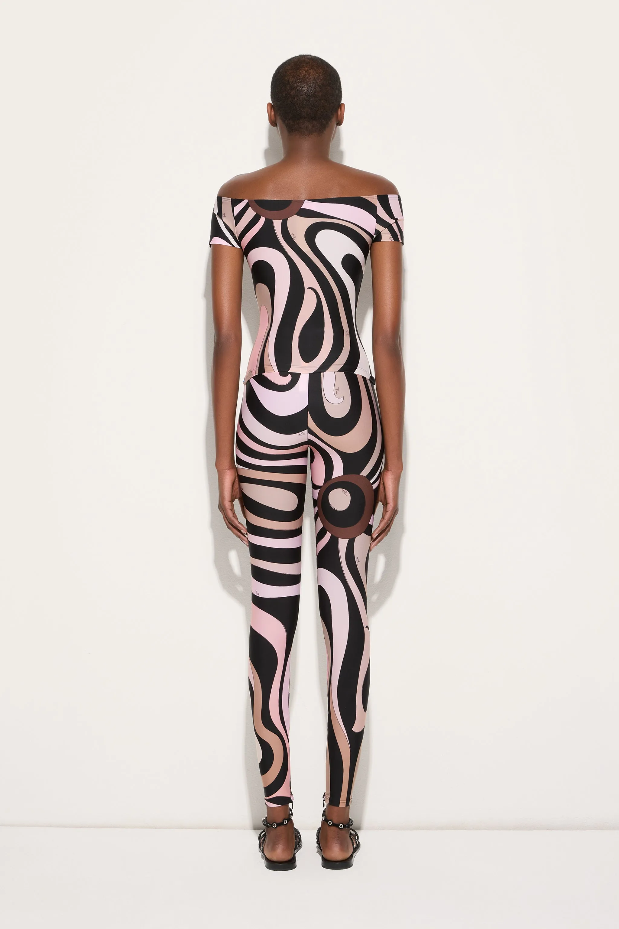 Marmo Print Top Mix-And-Match