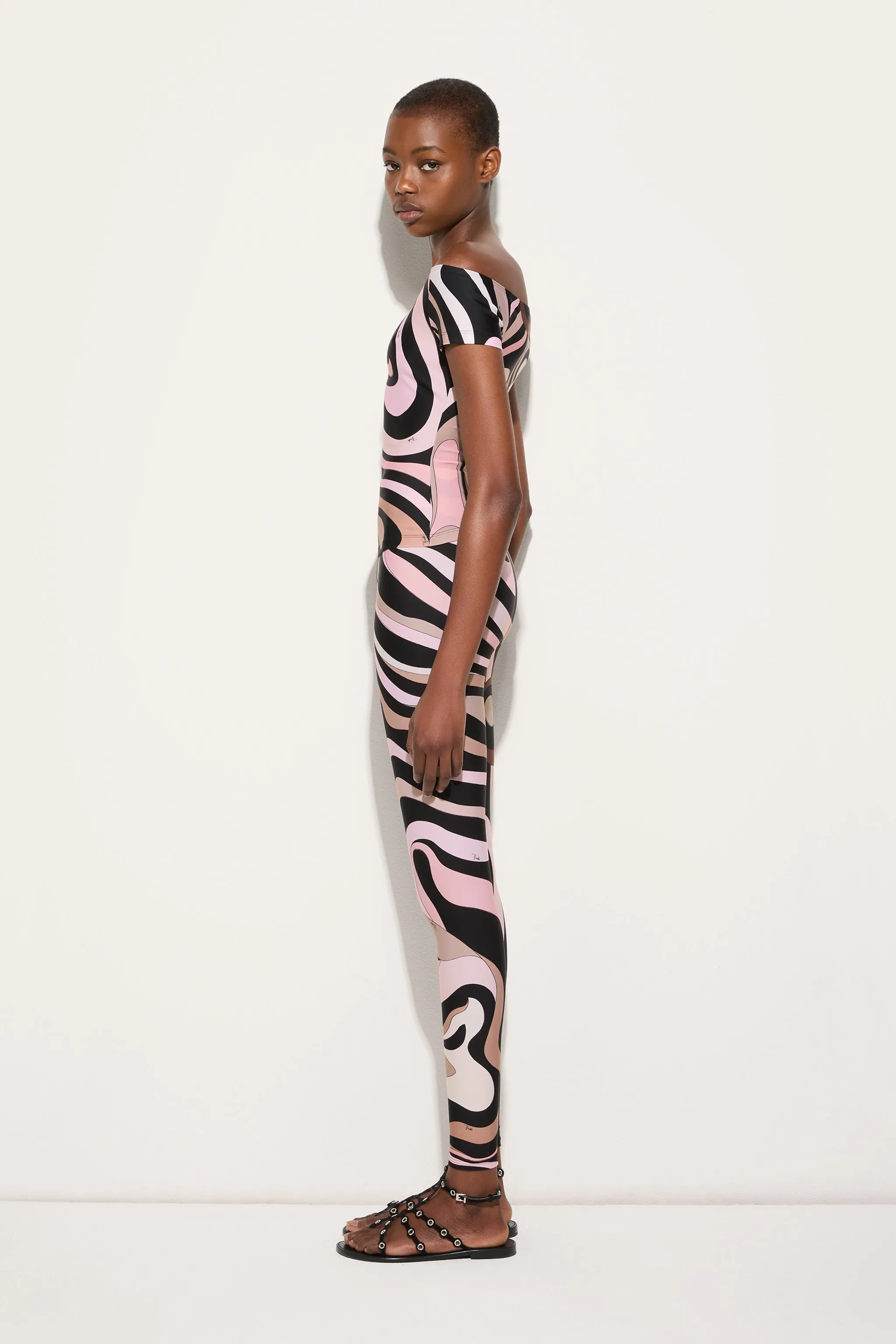 Marmo Print Top Travel Essential Interview Ready