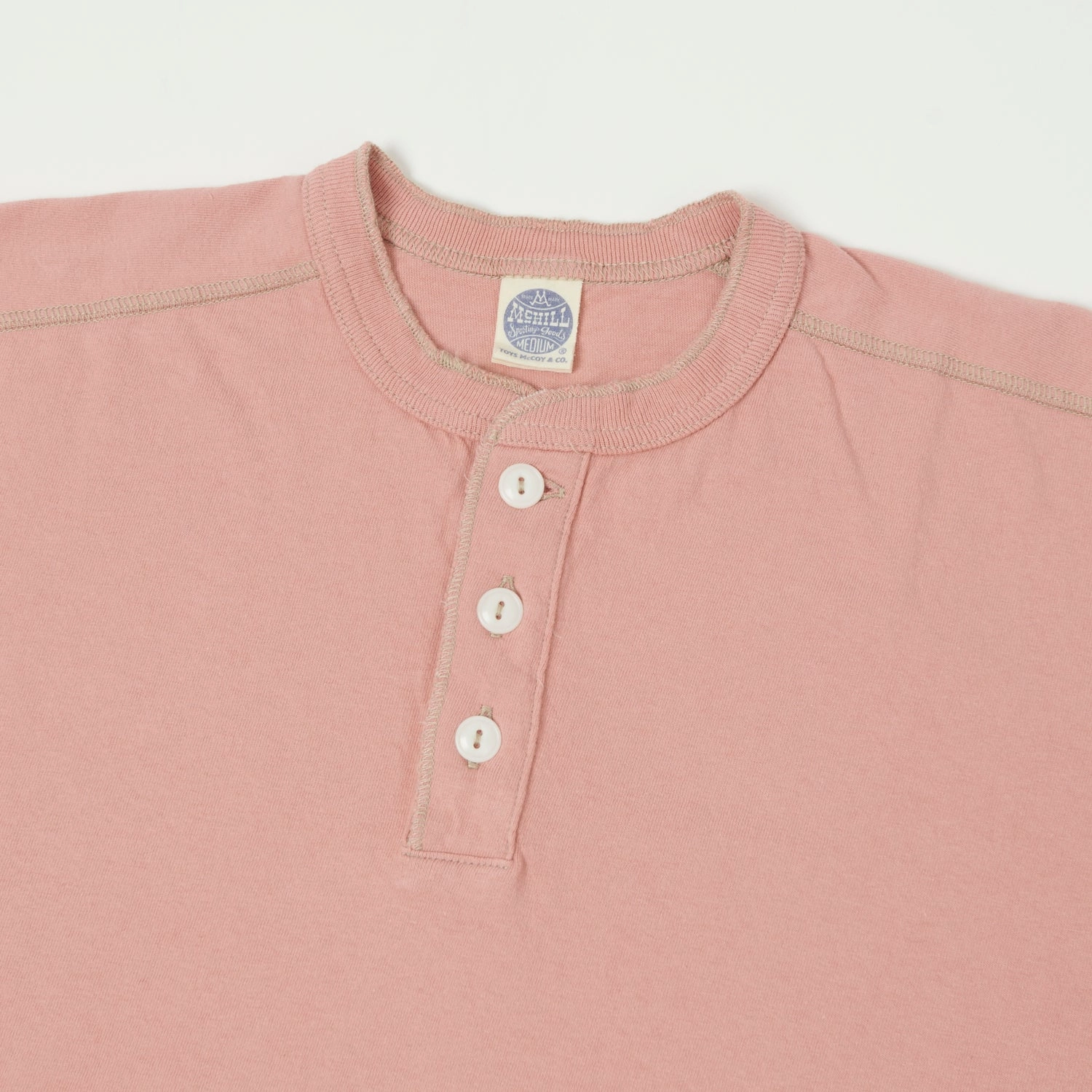 discount offer TOYS McCOY Union Henley - Pink