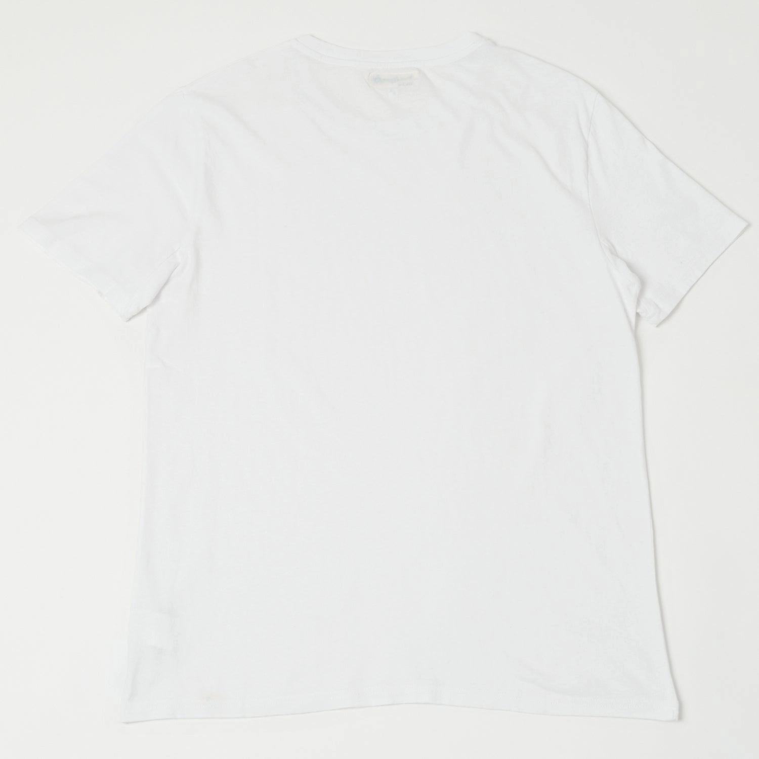 SeamFreeShoulders Merz b. Schwanen 'Good Basics' Vintage Wash T-Shirt - White
