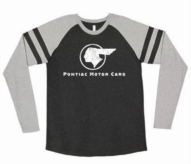 Comfy Style long sleeved Pontiac Motor Cars Vintage Long Sleeve T-Shirt
