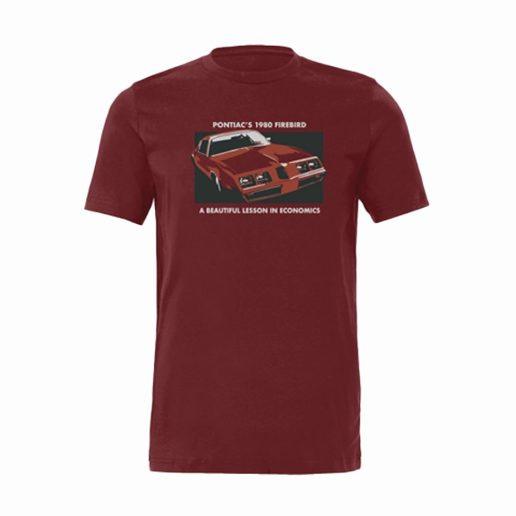 Comfortable and Chic Pontiac 1980's Firebird Graphic T-Shirt