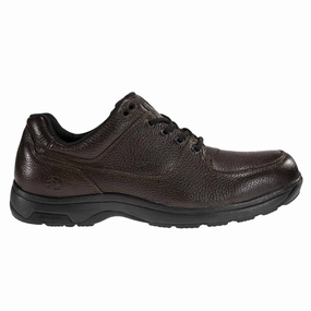 Durable Build Fit Clean Men's Windsor Waterproof Oxford Shoes - Medium Width In Dark Brown
