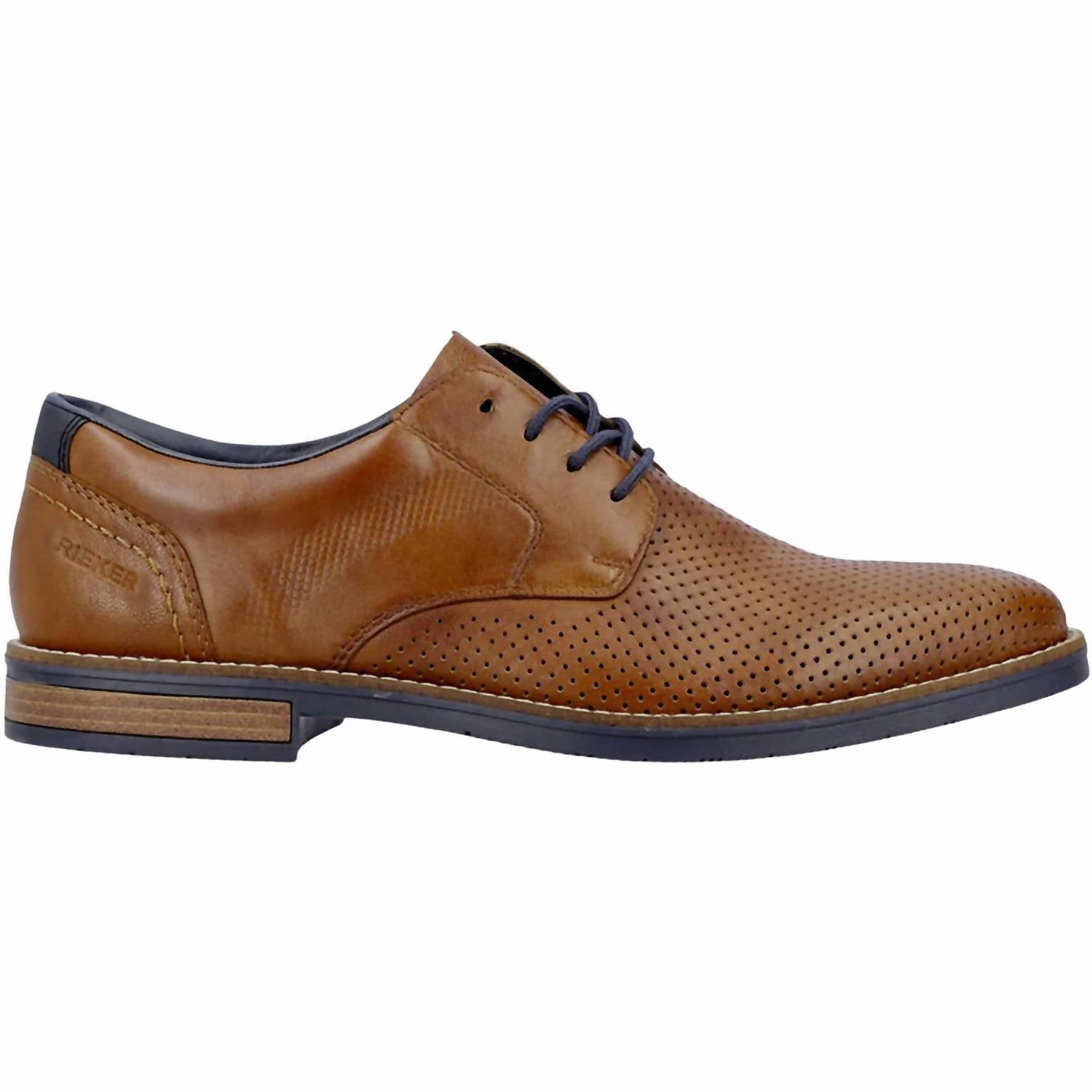 Men's Dimitry 07 Leather Shoes In Tabacco/cuoio/lake Leather Comfort