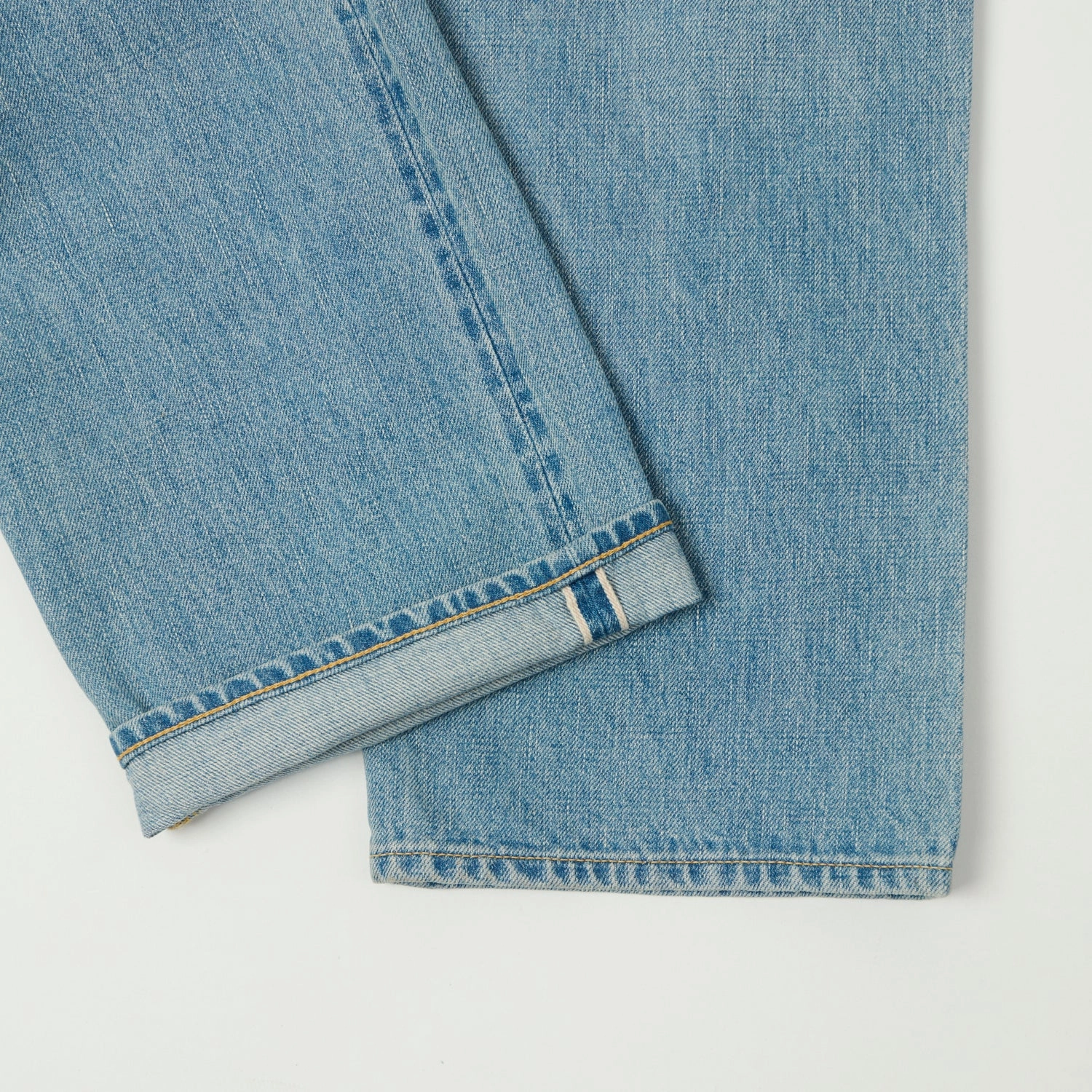 Modern Minimalist Stretch A Vontade 0102SXX Regular Straight Jean - Faded Blue