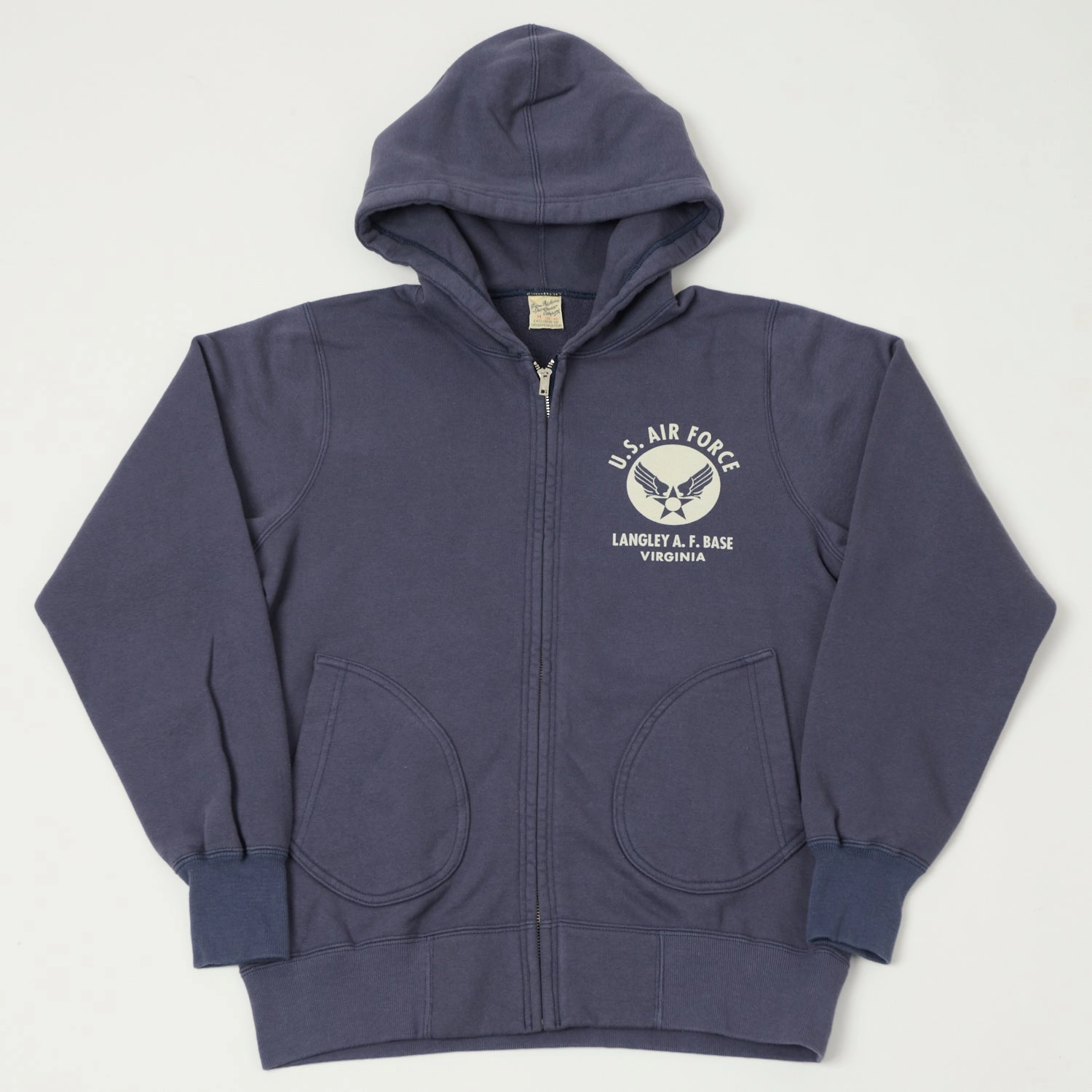 Cool Shades product matte sophistication Buzz Rickson's U.S.A.F Full Zip Sweat Parka - Navy