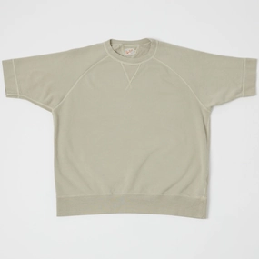 TOYS McCOY Short Sleeve Military Sweatshirt - Sand product brand name recognition Plus Fit