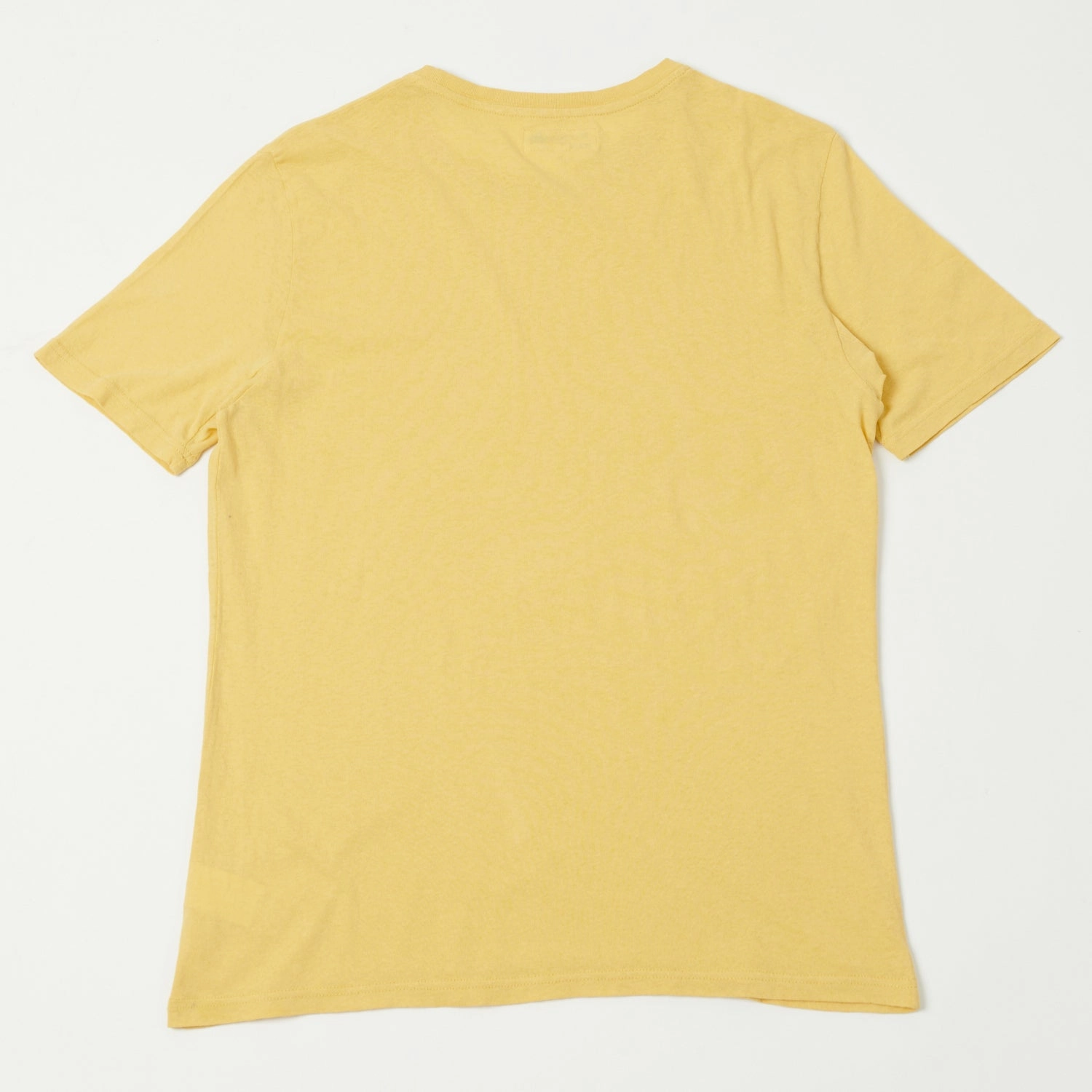 MultiPly Fabric Merz b. Schwanen 'Good Basics' Crew Neck Tee - Sunshine
