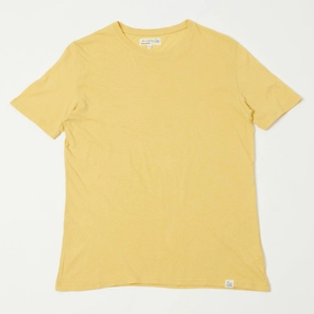 Merz b. Schwanen 'Good Basics' Crew Neck Tee - Sunshine Smart Comfort Performance Fit