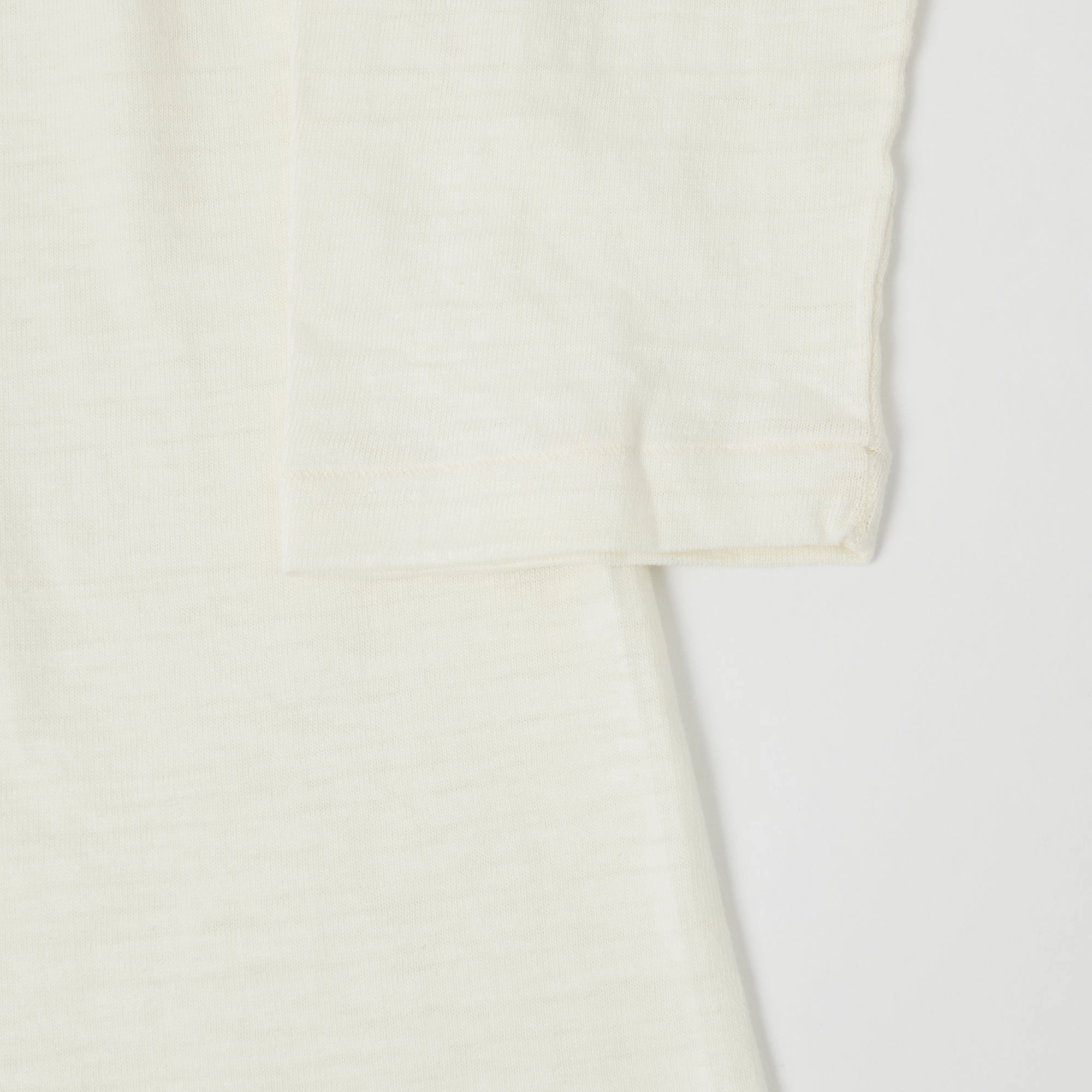 Warehouse & Co 4049 3/4 Sleeve Freedom T-Shirt - Cream Multi Directional Stretch