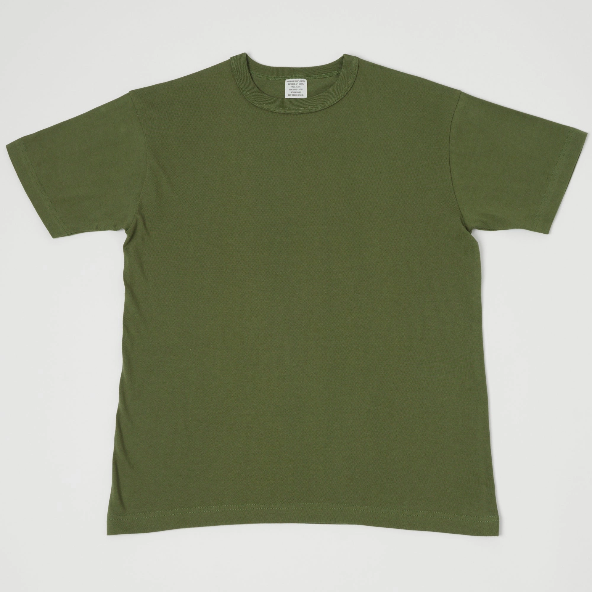 Chilly Day Wear Buzz Rickson's 'Government Issue' T-Shirt - Olive