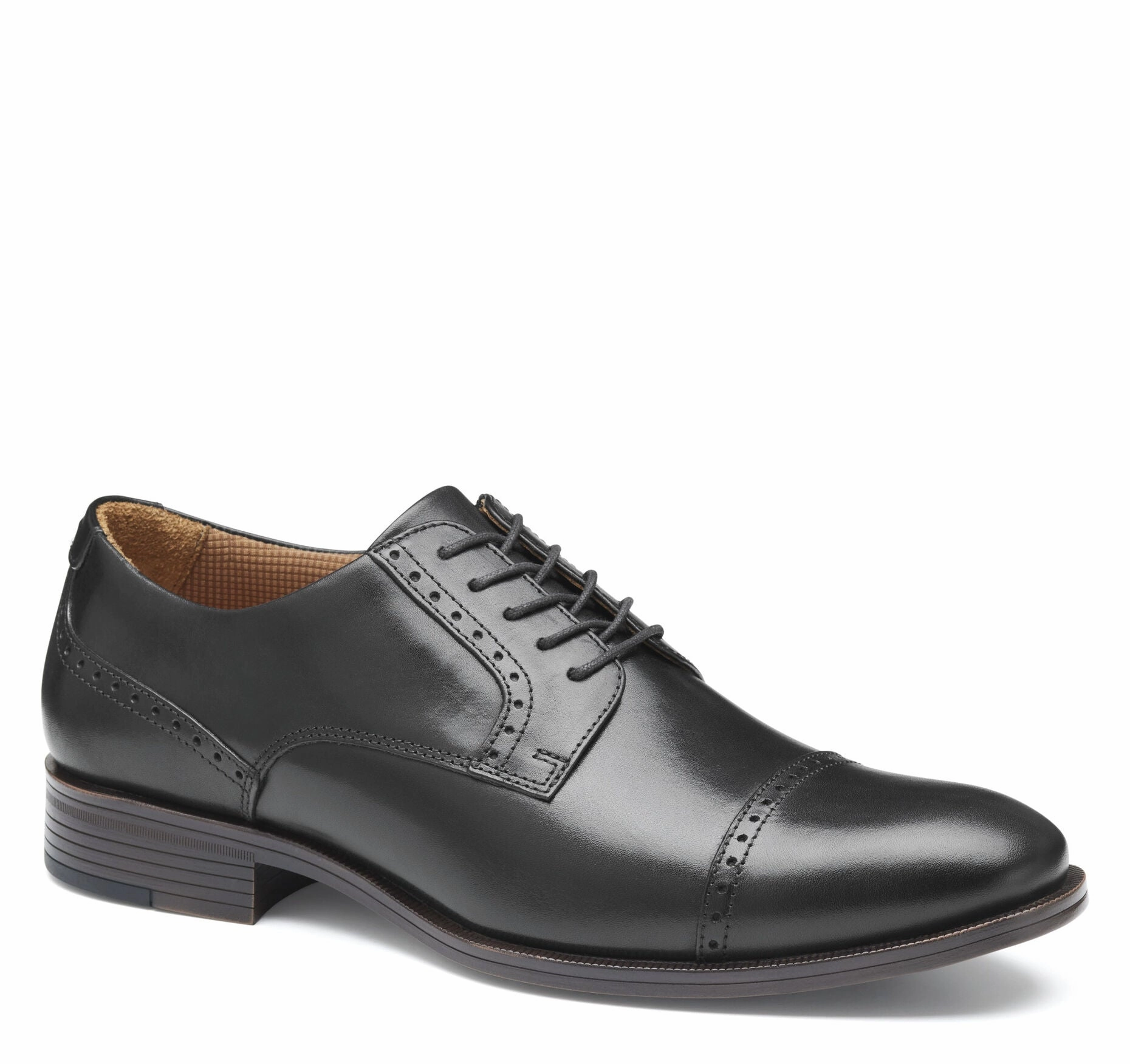 Johnston & Murphy Men's Reeve Cap Toe Dress Casual Lace-Up Shoe Quick Fit Style Classic Shape