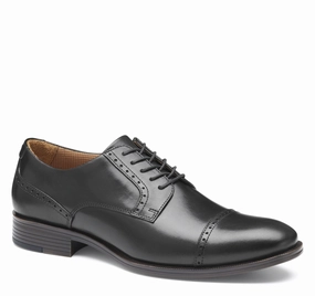 Johnston & Murphy Men's Reeve Cap Toe Dress Casual Lace-Up Shoe Quick Fit Style Classic Shape