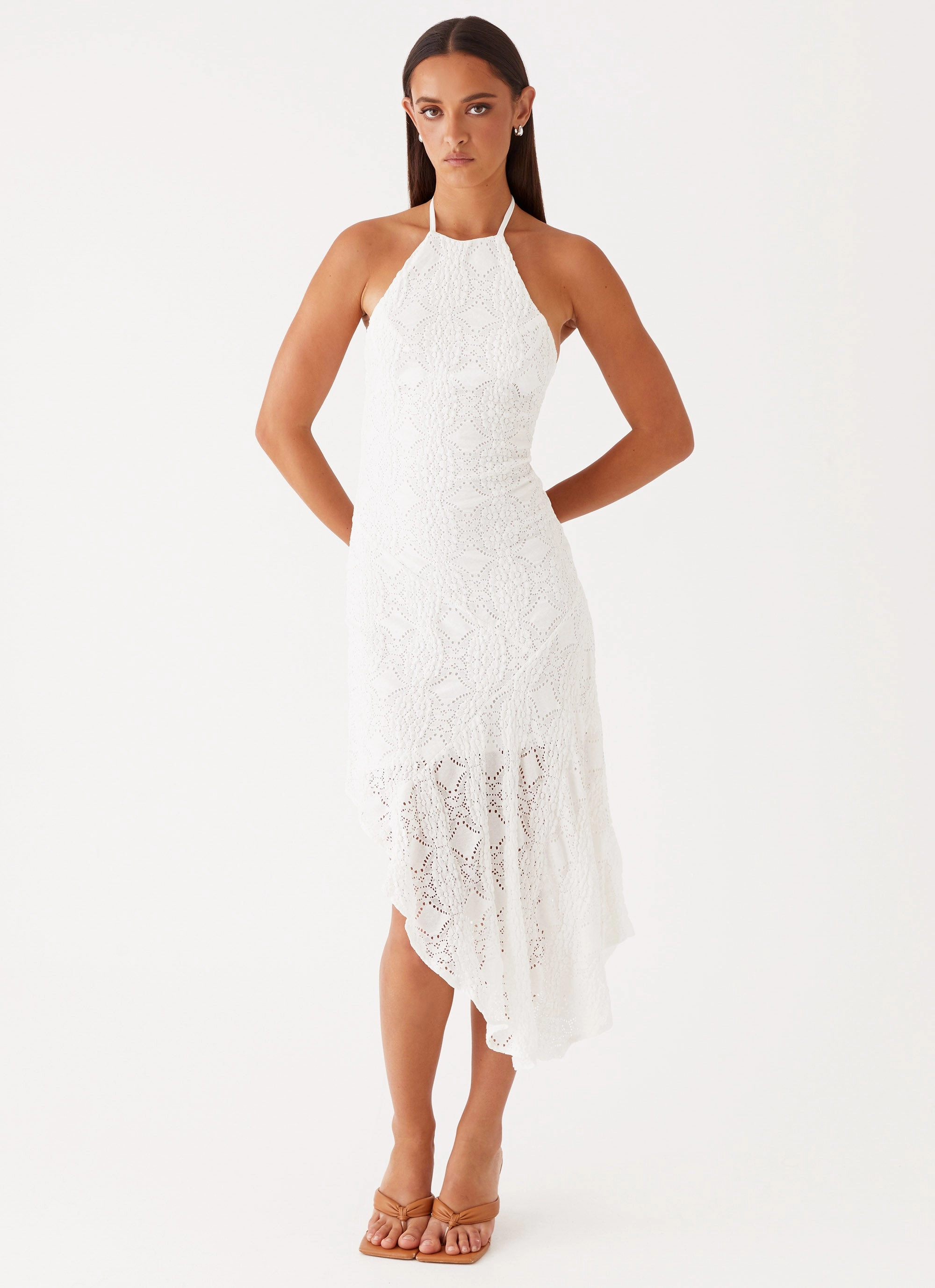 Sondela Maxi Dress - White Sleek Comfort Smart Pairing