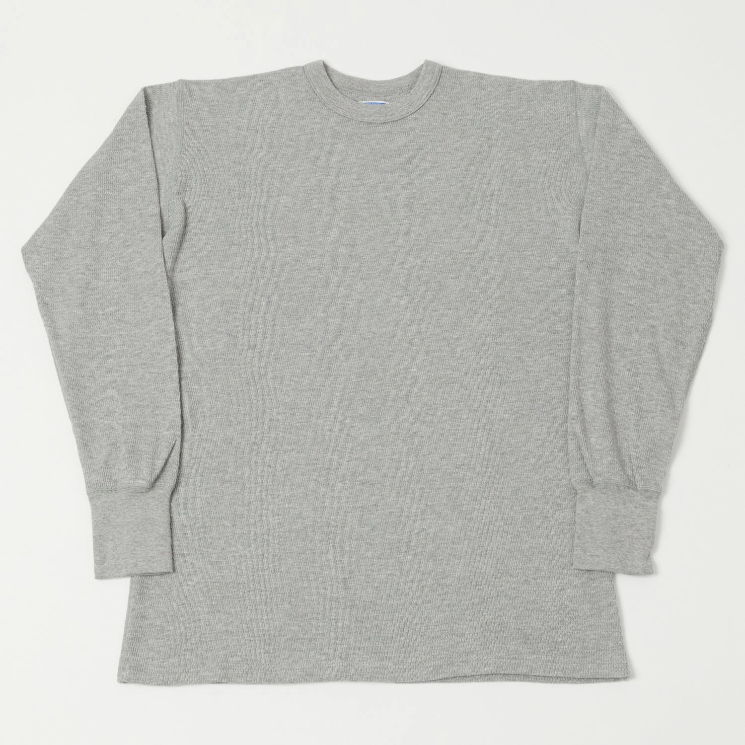 Dubbleworks Long Sleeve Thermal Tee - Heather Grey QuickDry Material