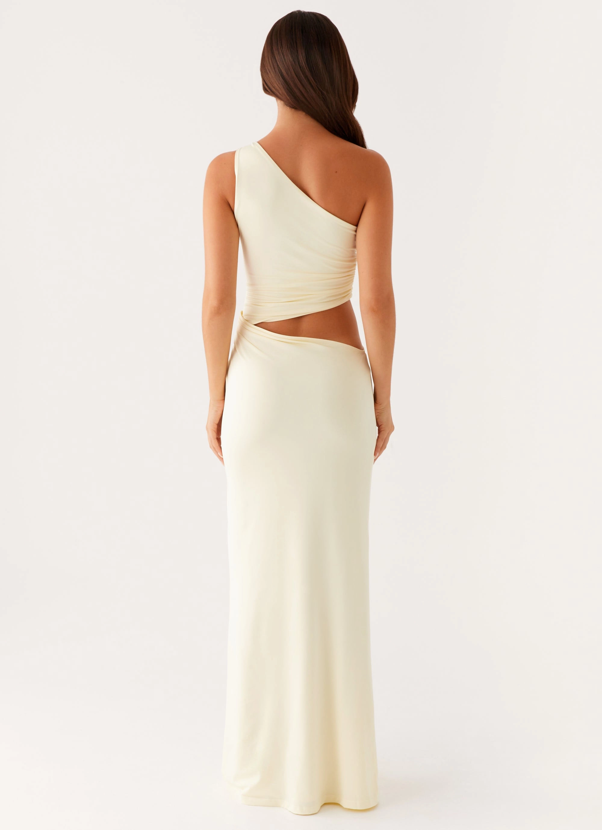Travel piece Sharp Edge Peta Maxi Dress - Yellow