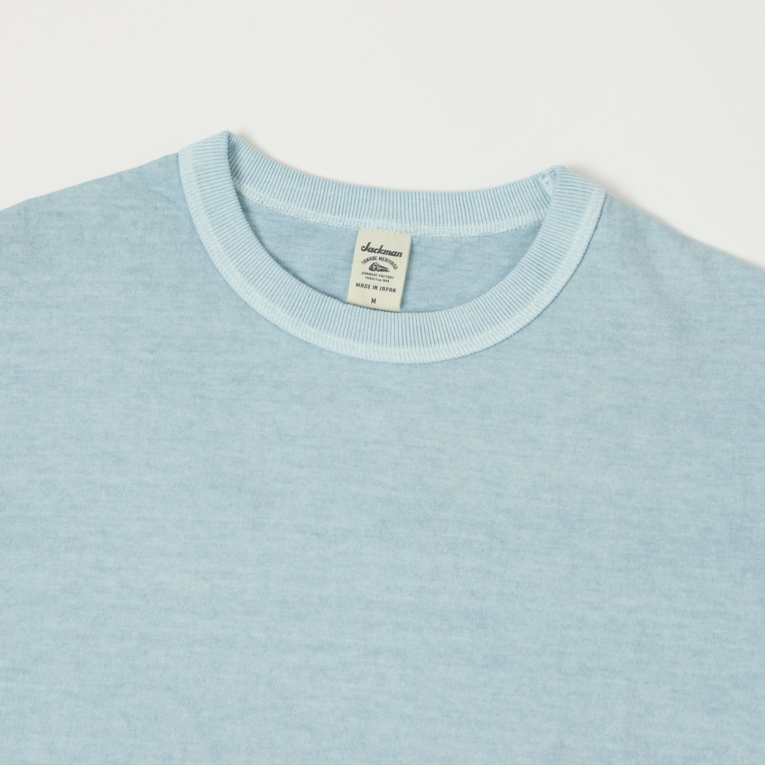 Jackman Lead-Off T-Shirt - Fade Sax SoftenedTexturedWeave