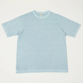 Jackman Lead-Off T-Shirt - Fade Sax Cozy Fit Wear Cozy Essentials