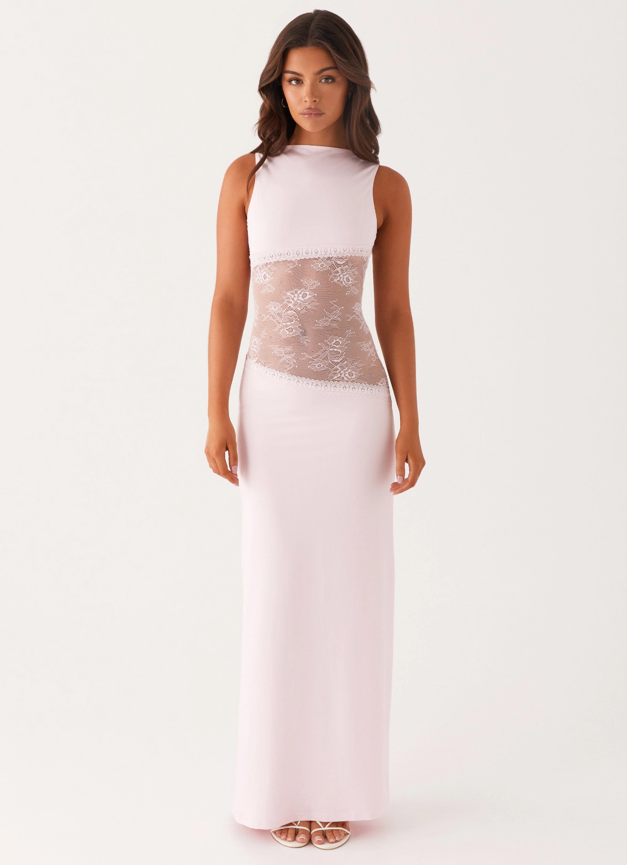 Easy Pick Sophisticated Line Lucinda Maxi Dress - Pink
