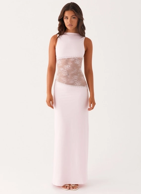 Easy Pick Sophisticated Line Lucinda Maxi Dress - Pink