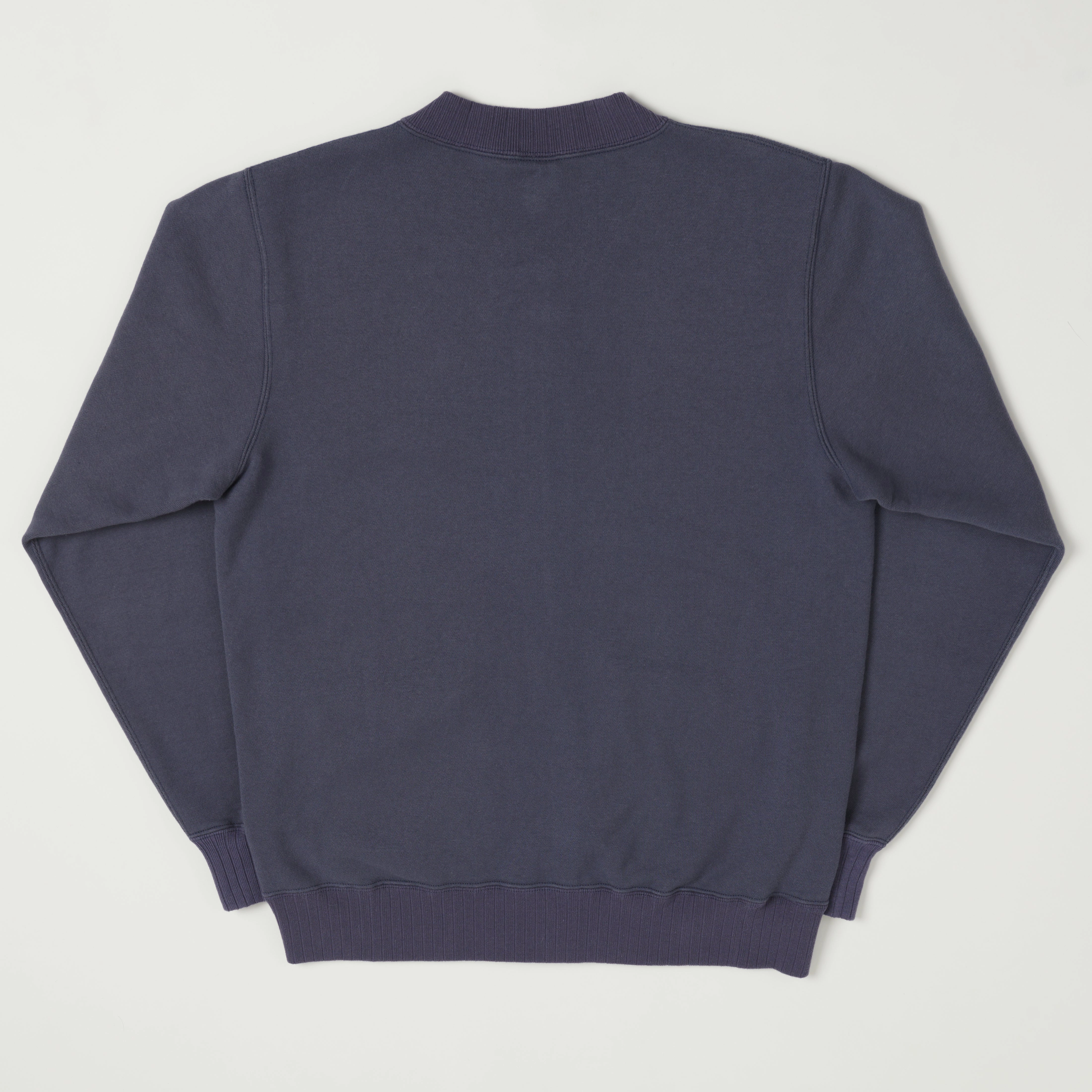 Buzz Rickson's U.S. Army Air Forces Zip Sweatshirt - Navy Street Relaxed