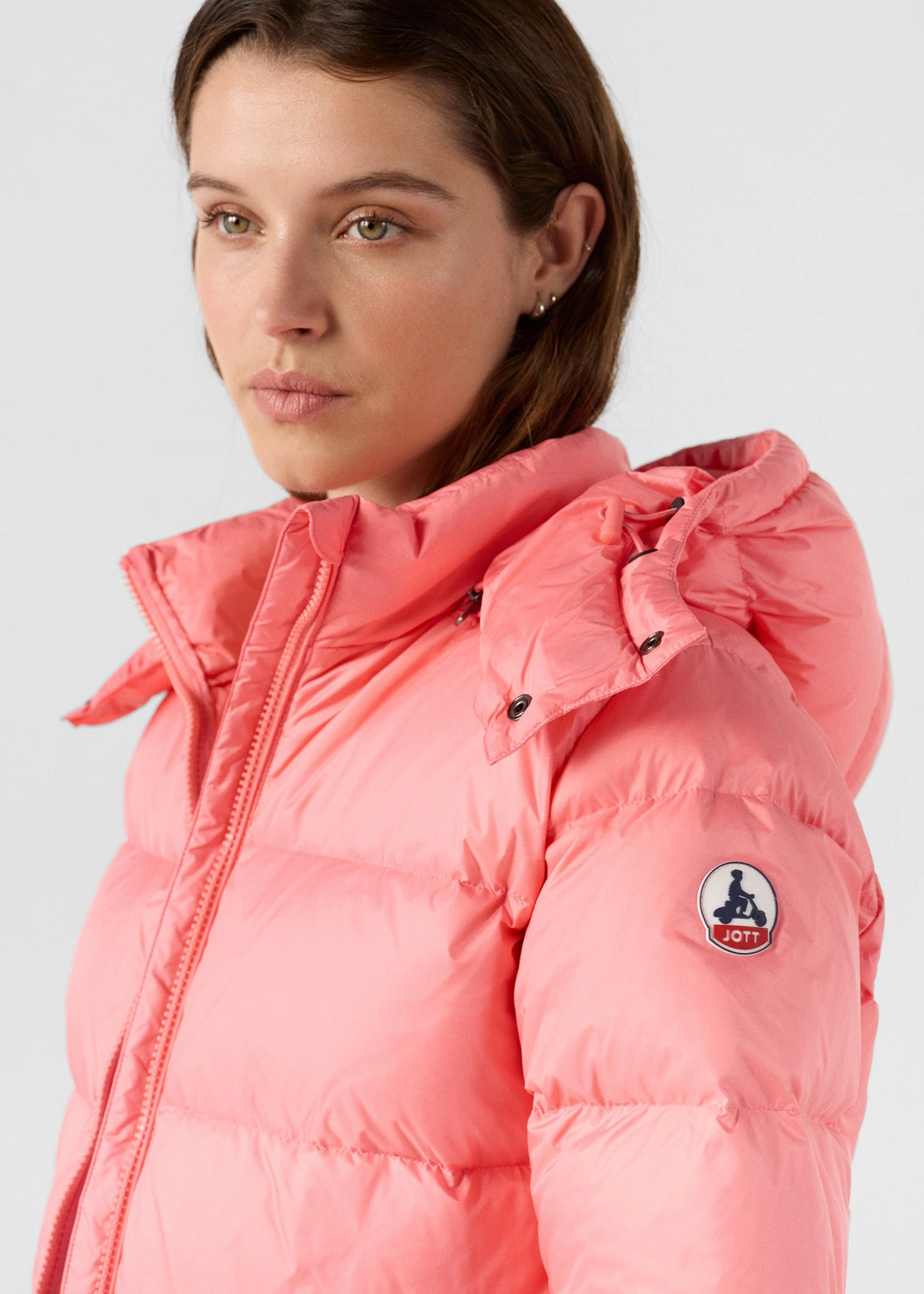 Veste Grand Froid esprit puffer Fuchsia vibrant Prague EcoFriendly Dye Compact Packability