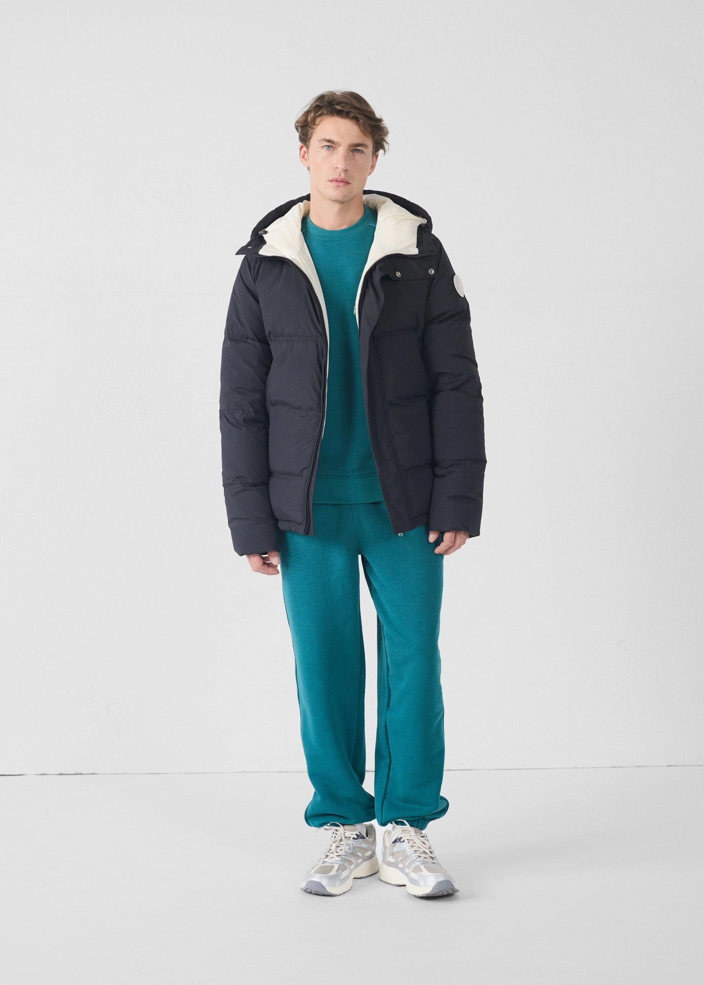 Secure Closure System Veste Grand Froid esprit puffer Noir Sanji