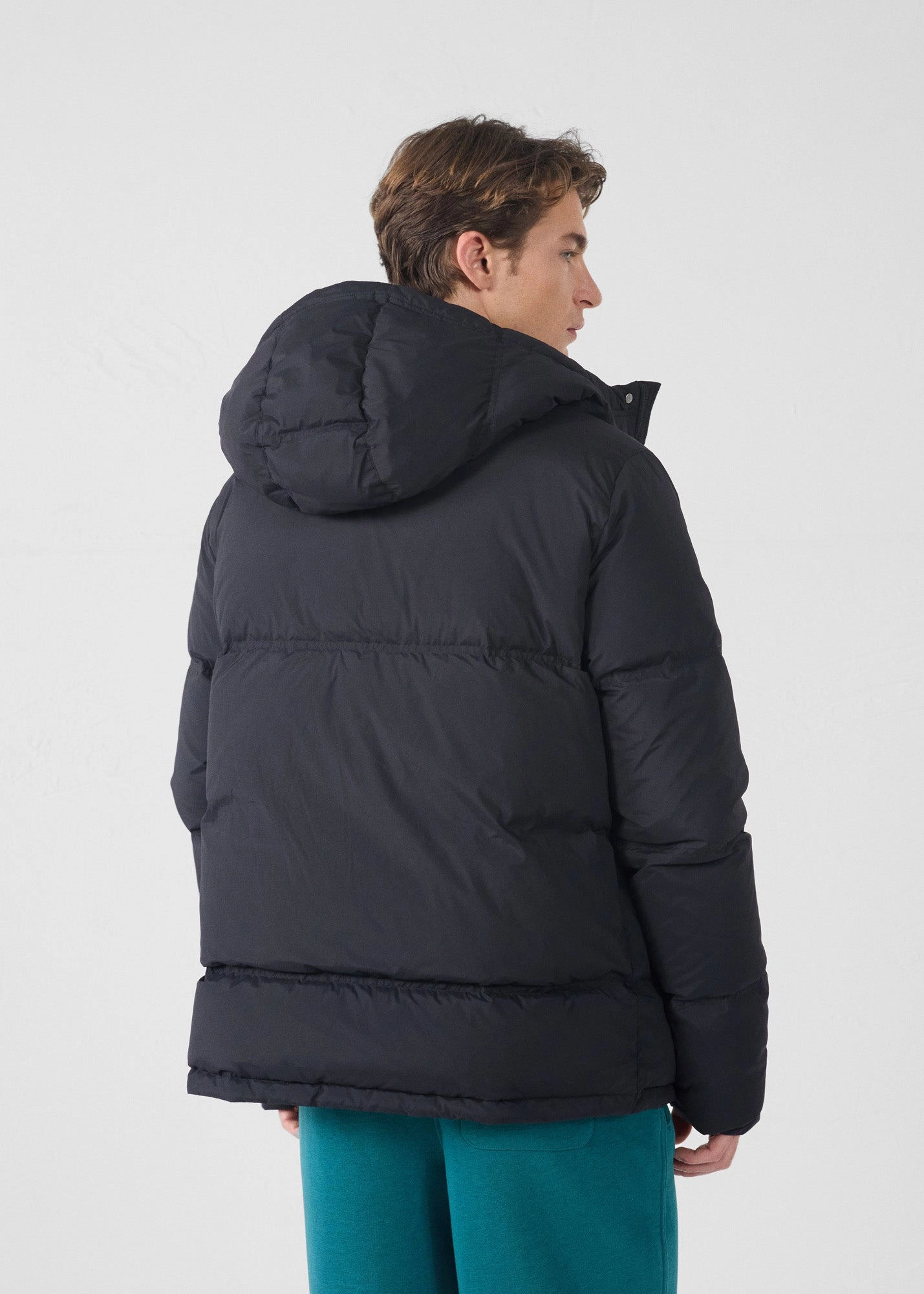 Veste Grand Froid esprit puffer Noir Sanji Durable Fabric