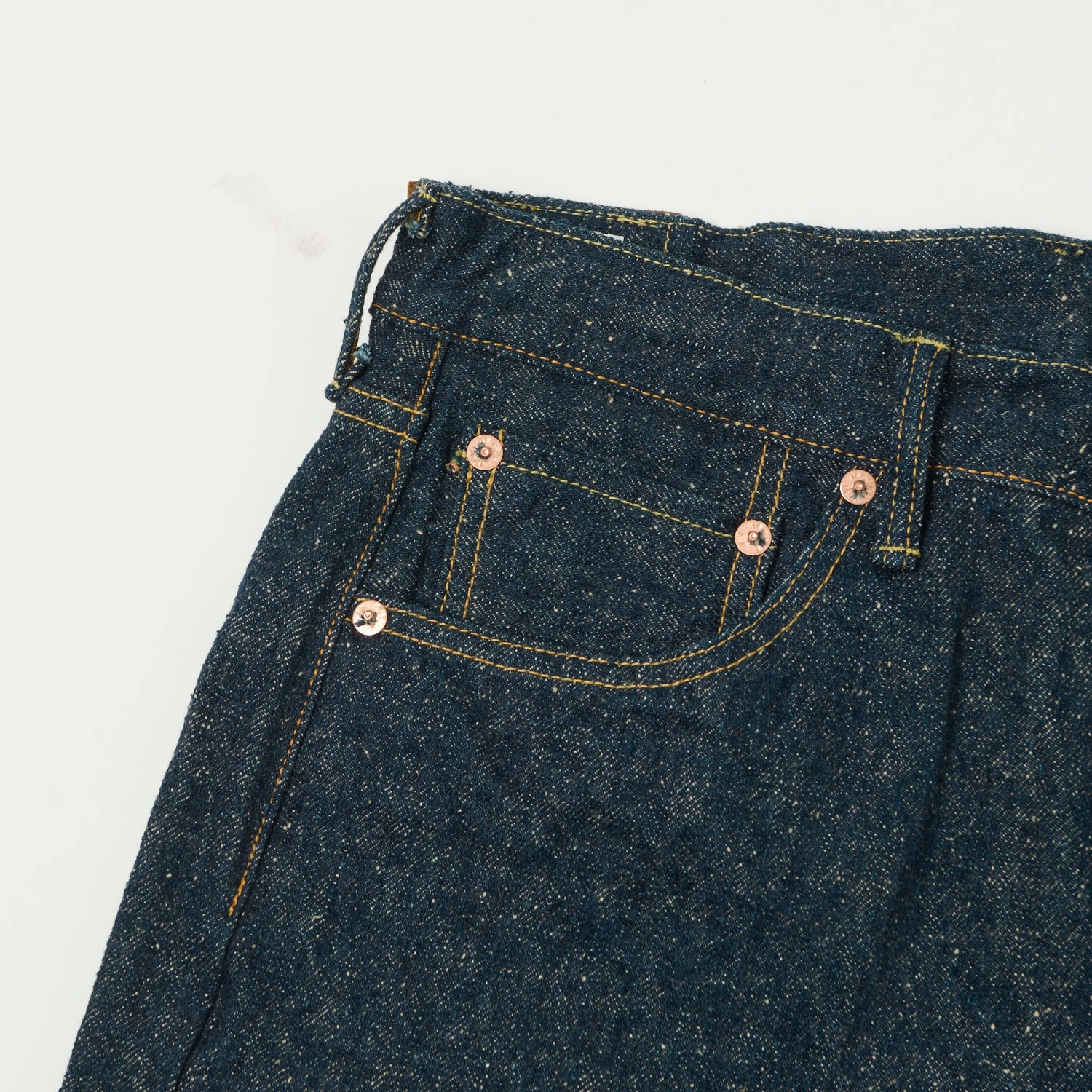 ONI Denim 246-CCD Kabuki 'Crushed Concrete Denim' 15oz Relaxed Tapered Jean - One Wash Weekend Style Casual Parent Style